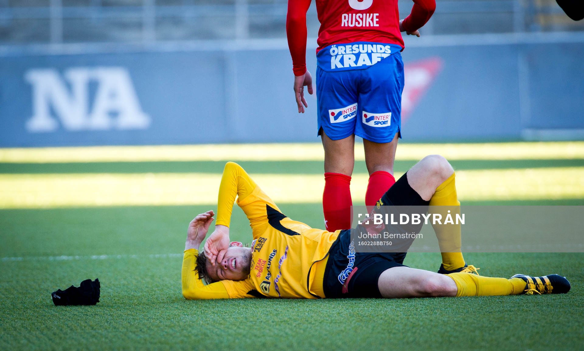 Forwards Daniel Björkman deppar