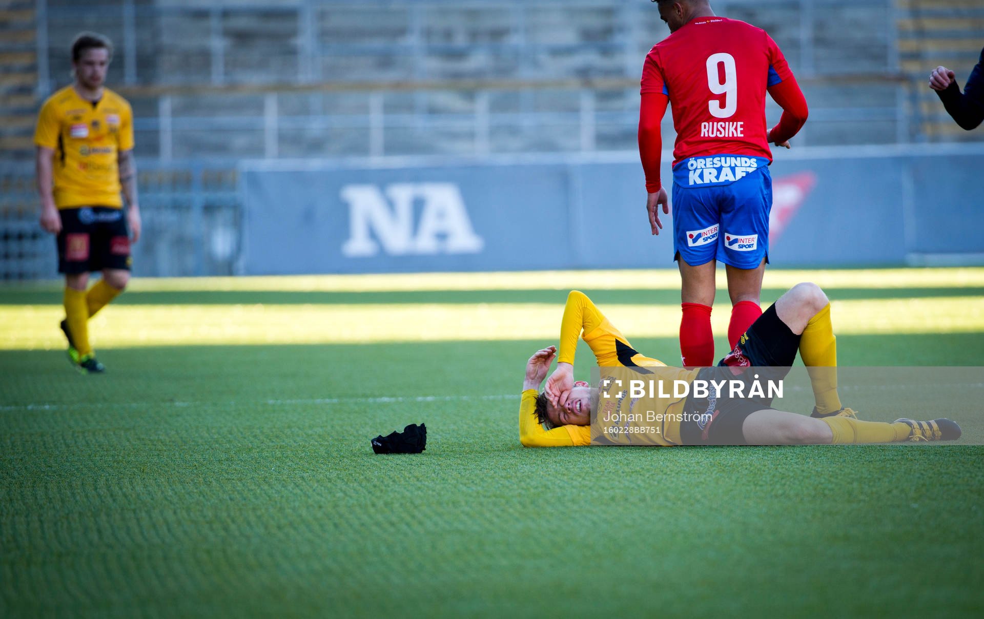 Forwards Daniel Björkman deppar