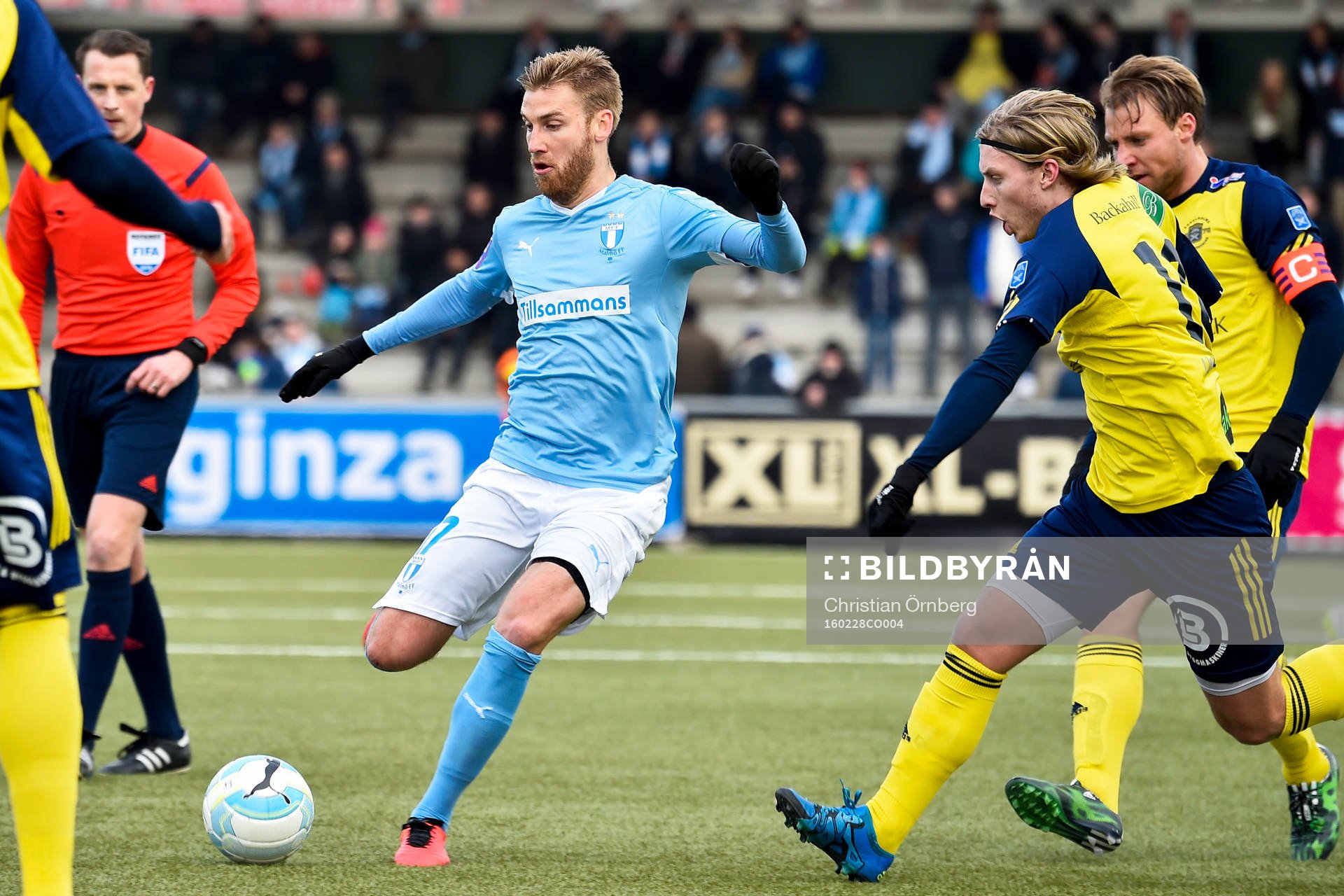 Malmö FFs Rasmus Bengtsson och Ängelholms Björn