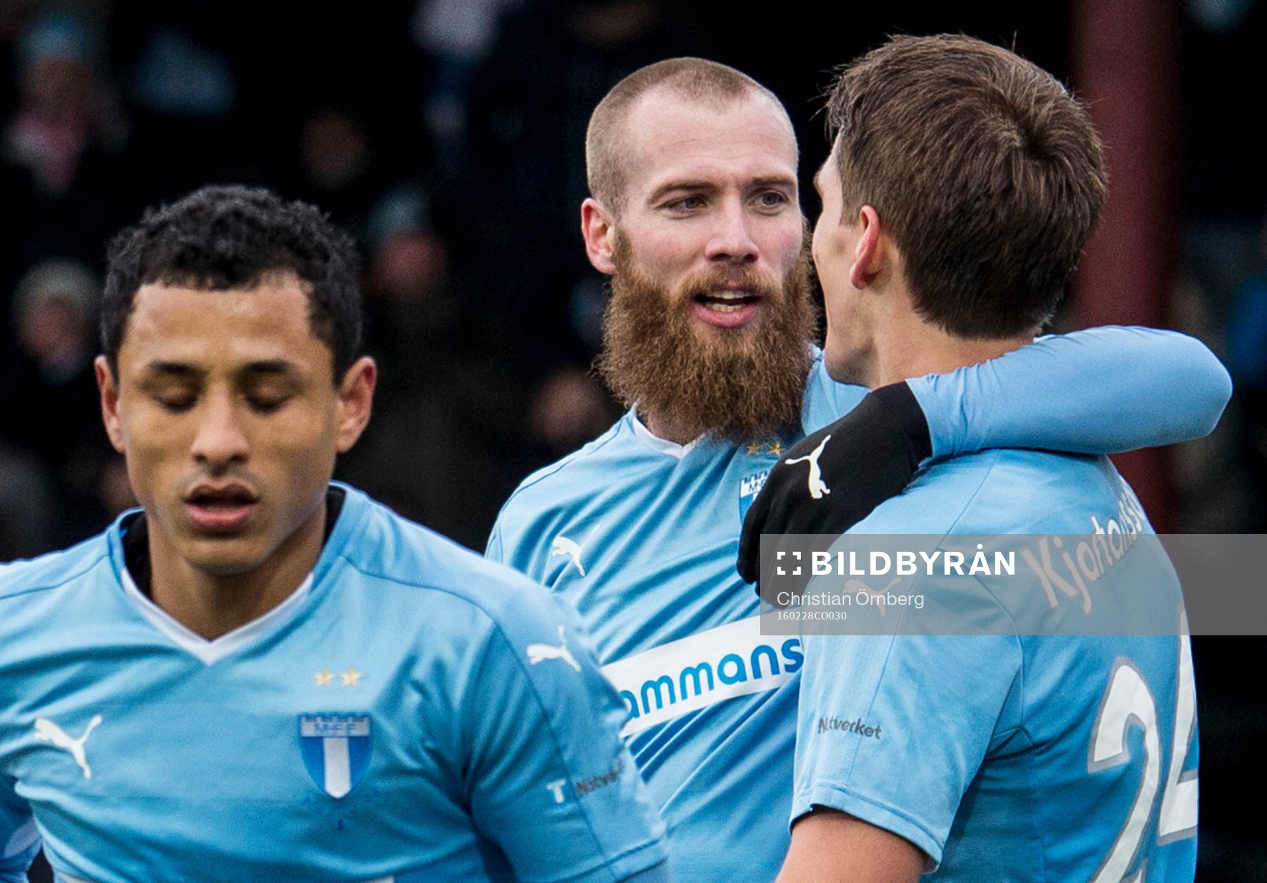 Malmö FFs Jo Inge Berget jublar