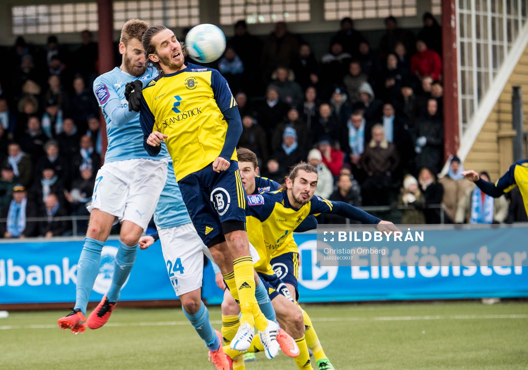 Malmö FFs Rasmus Bengtsson nickar in 1-3