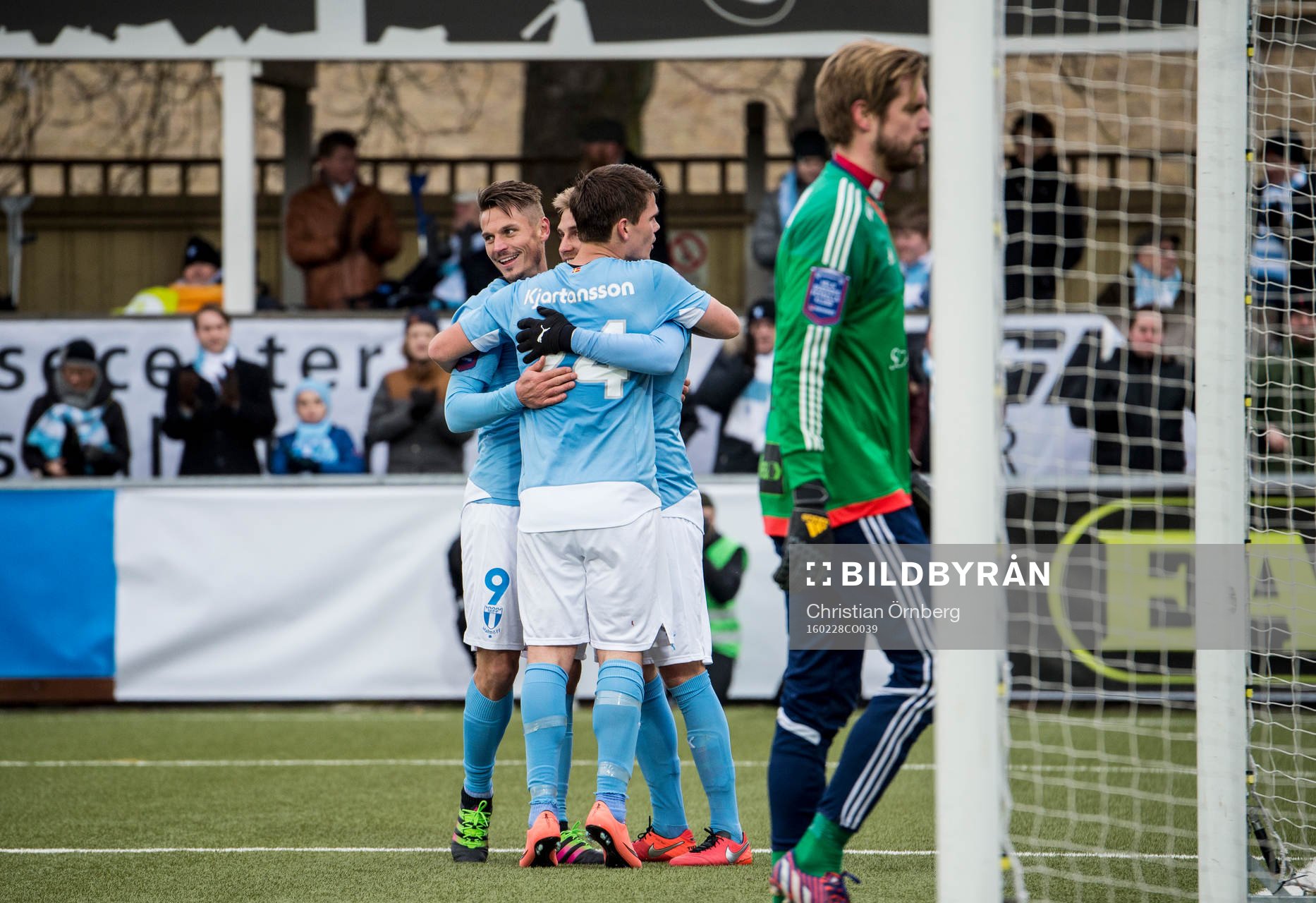 Malmö FFs Markus Rosenberg, Vidar Örn Kjartansson och