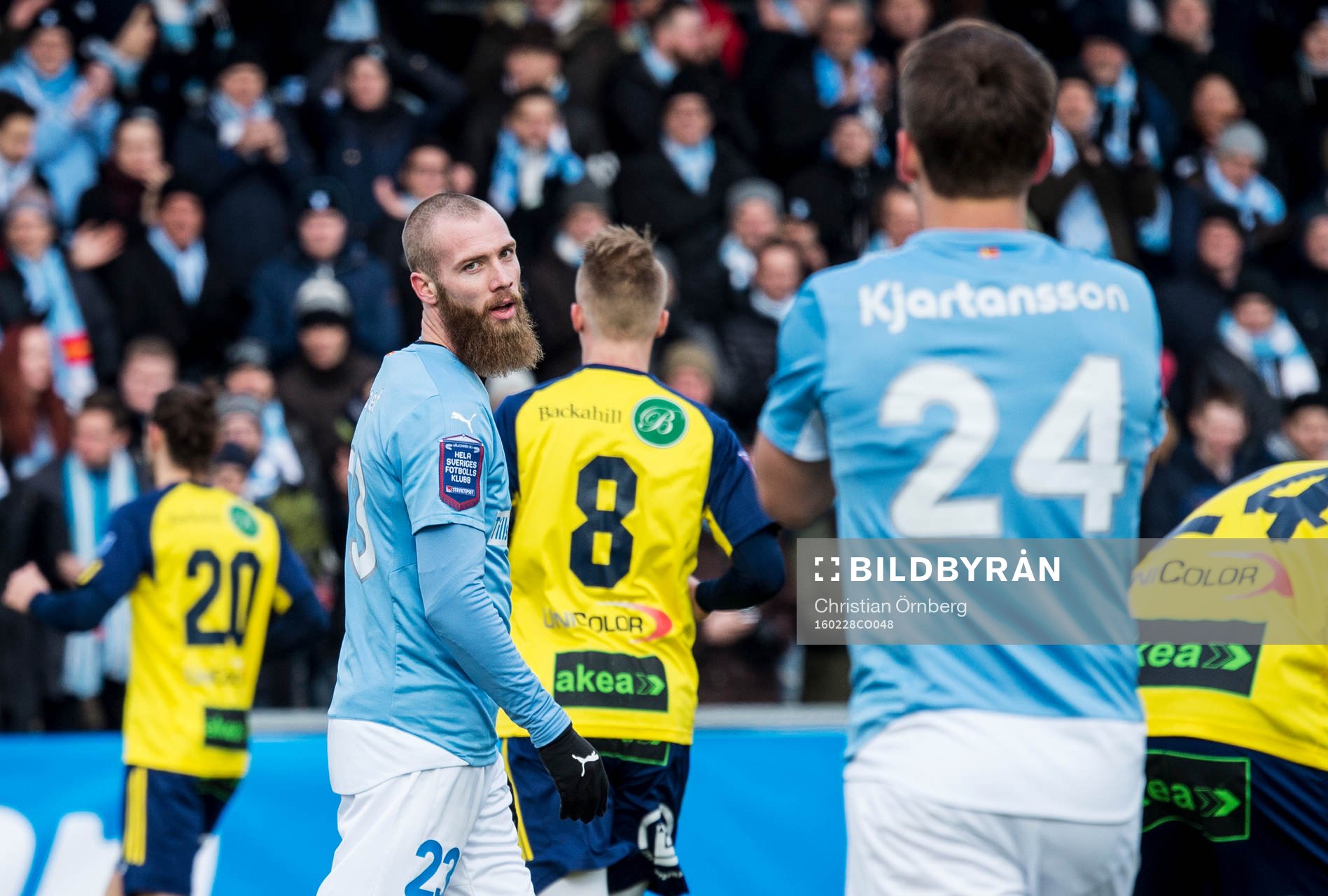 Malmö FFs Jo Inge Berget och Vidar Örn Kjartansson