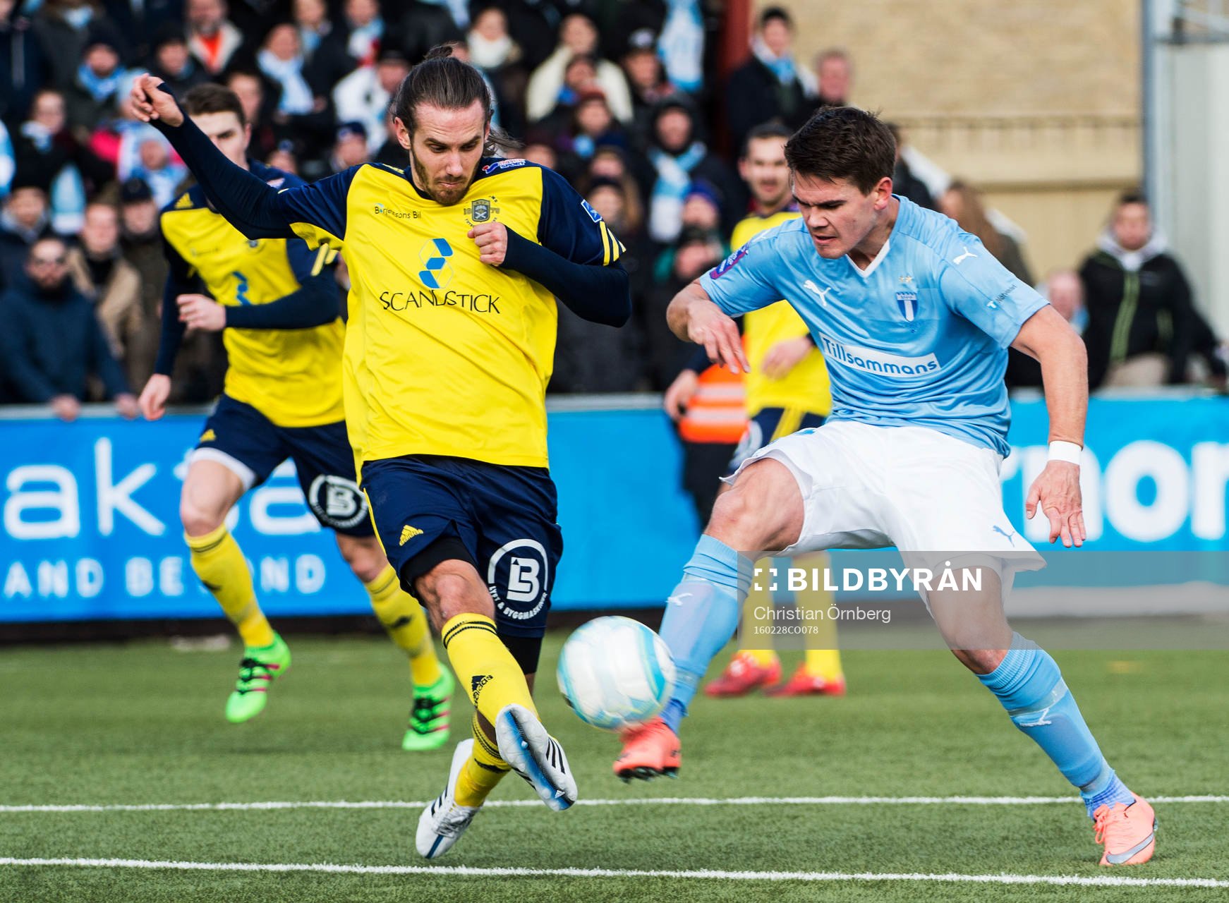 Ängelholms Johan Eiswohld mot Malmö FFs Vidar Örn