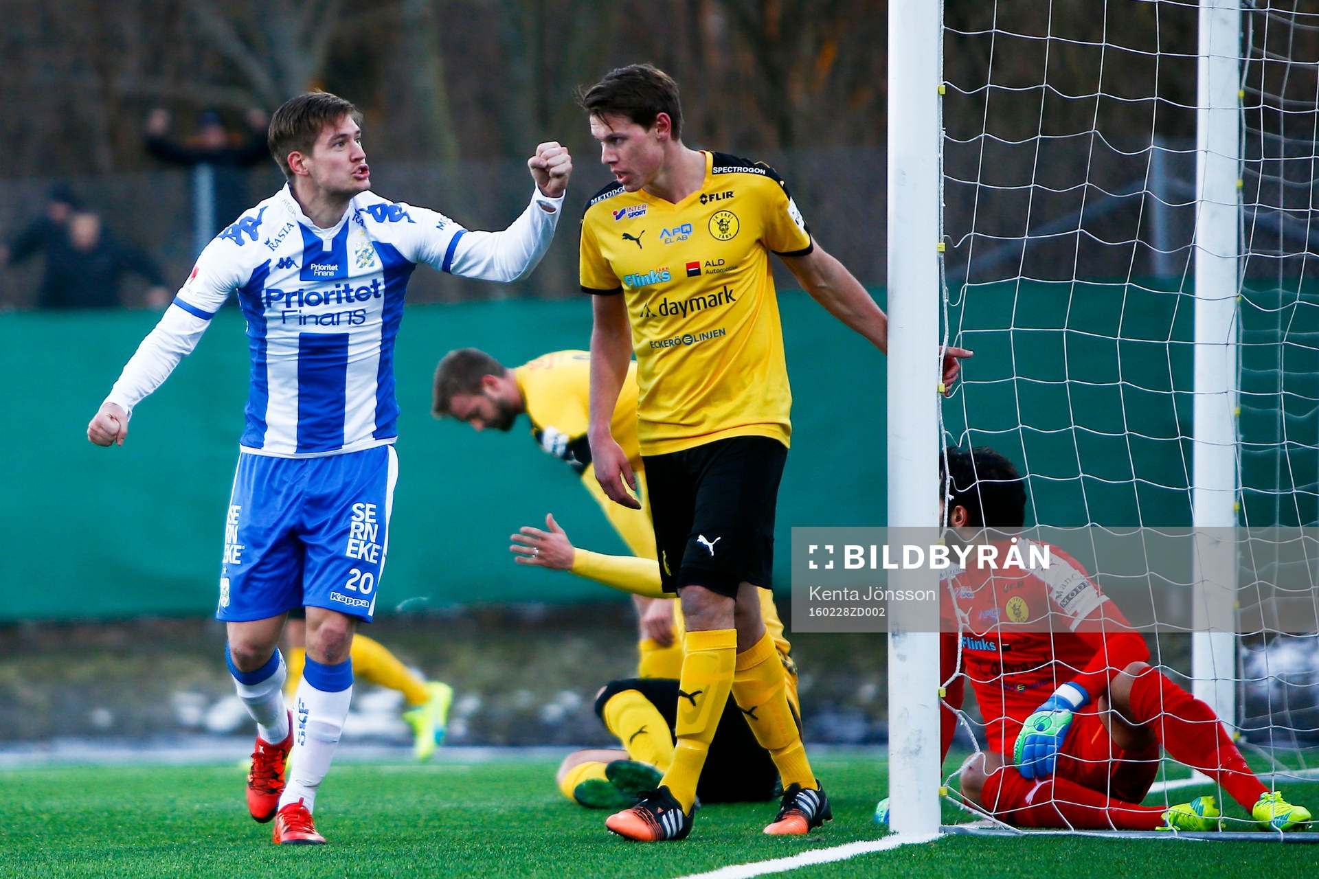 IFK Göteborgs Victor Sköld  jublar