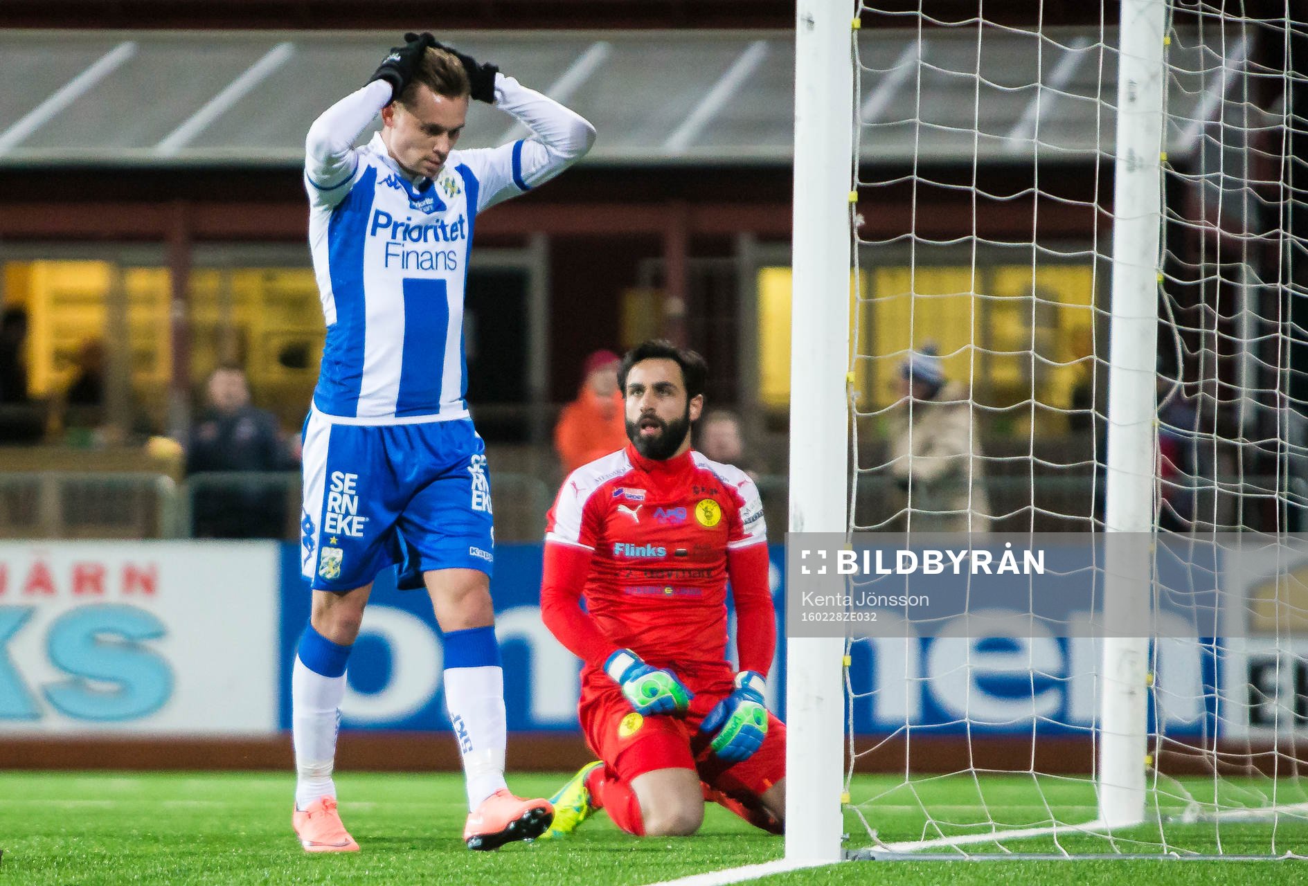 IFK Göteborgs Jakob Ankersen deppar framför Frejs