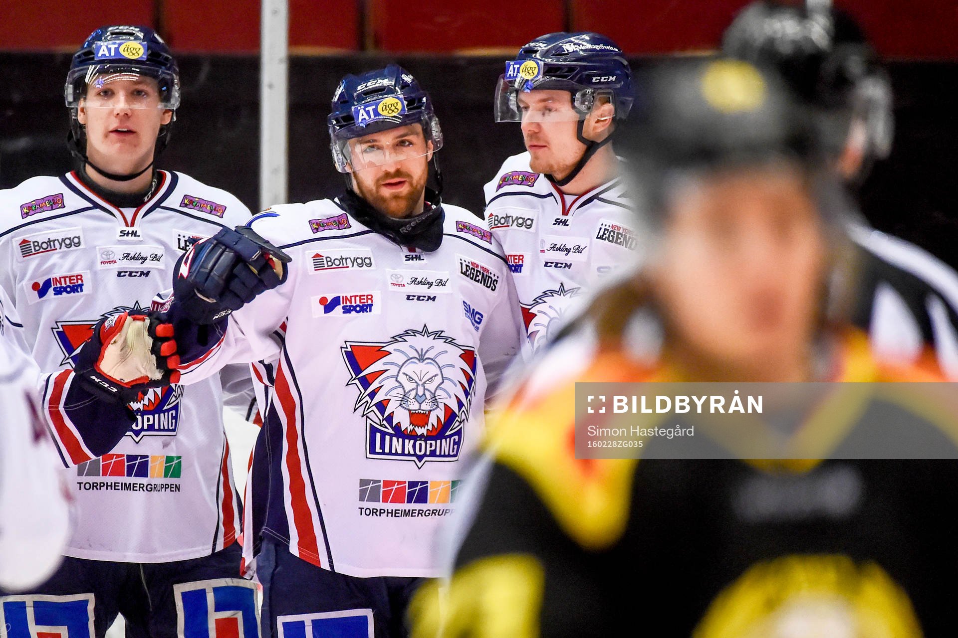 Linköpings Nichlas Hardt jublar