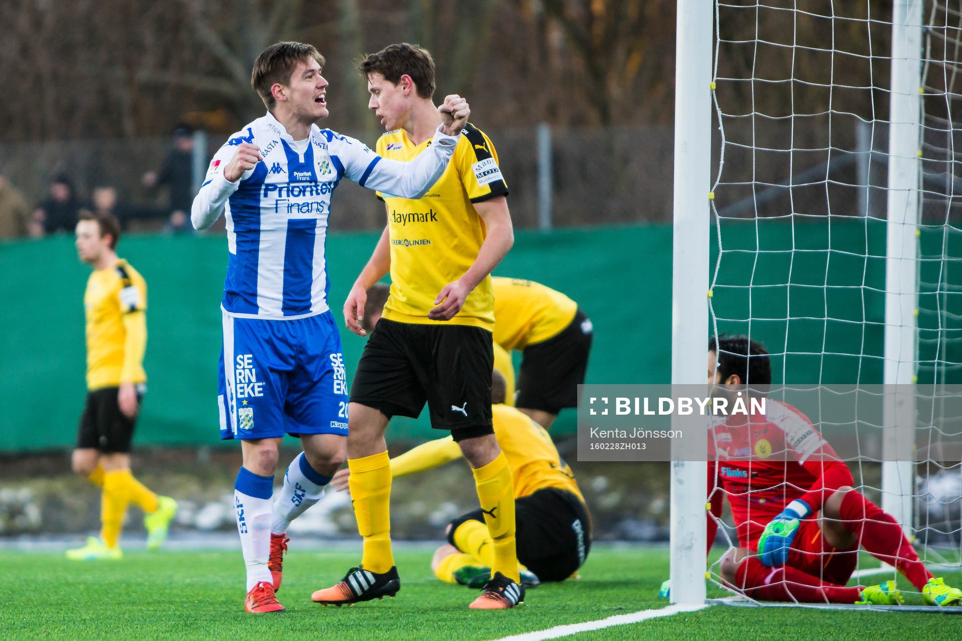 IFK Göteborgs Victor Sköld jublar
