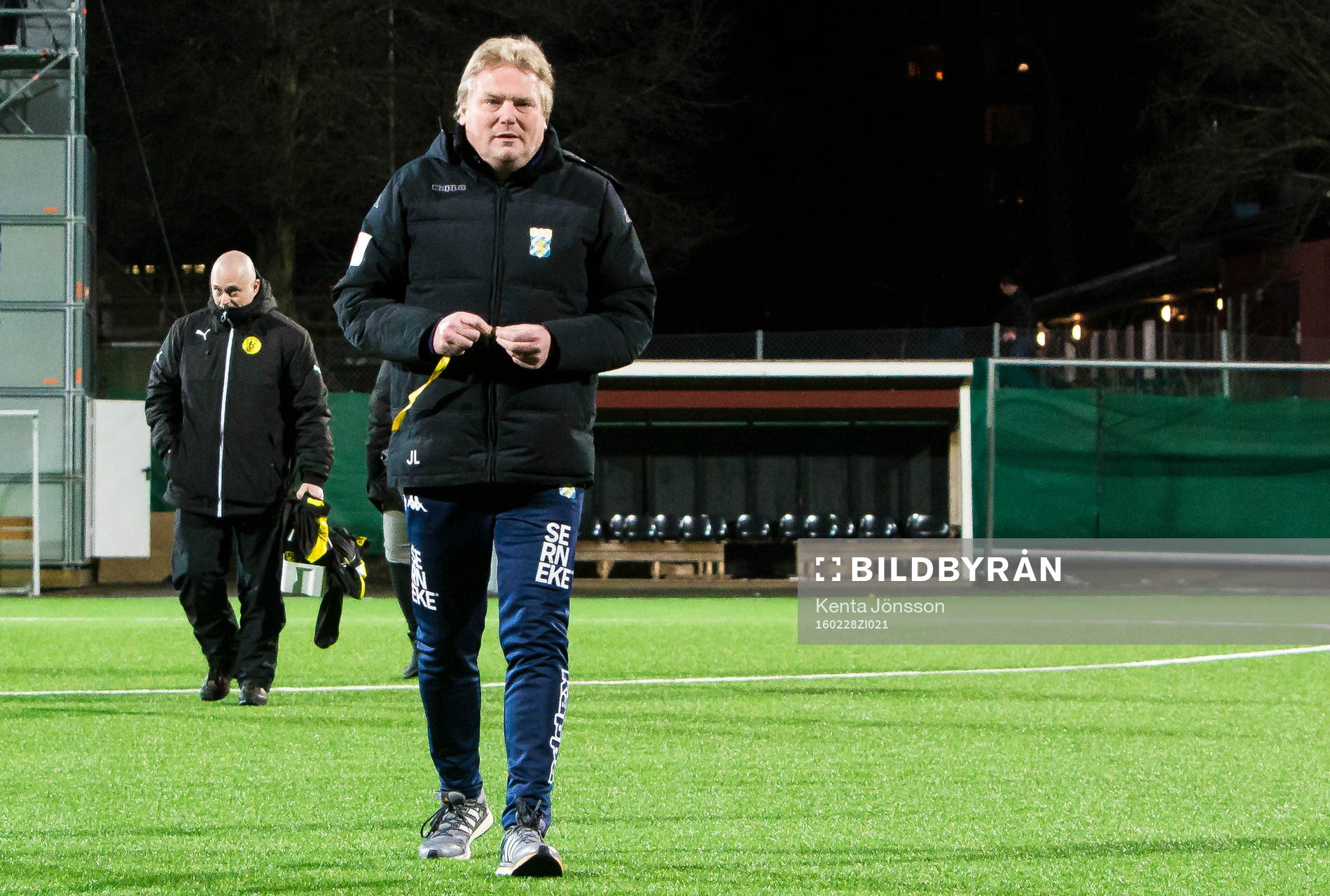 IFK Göteborgs tränare Jörgen Lennartsson ser nedstämd