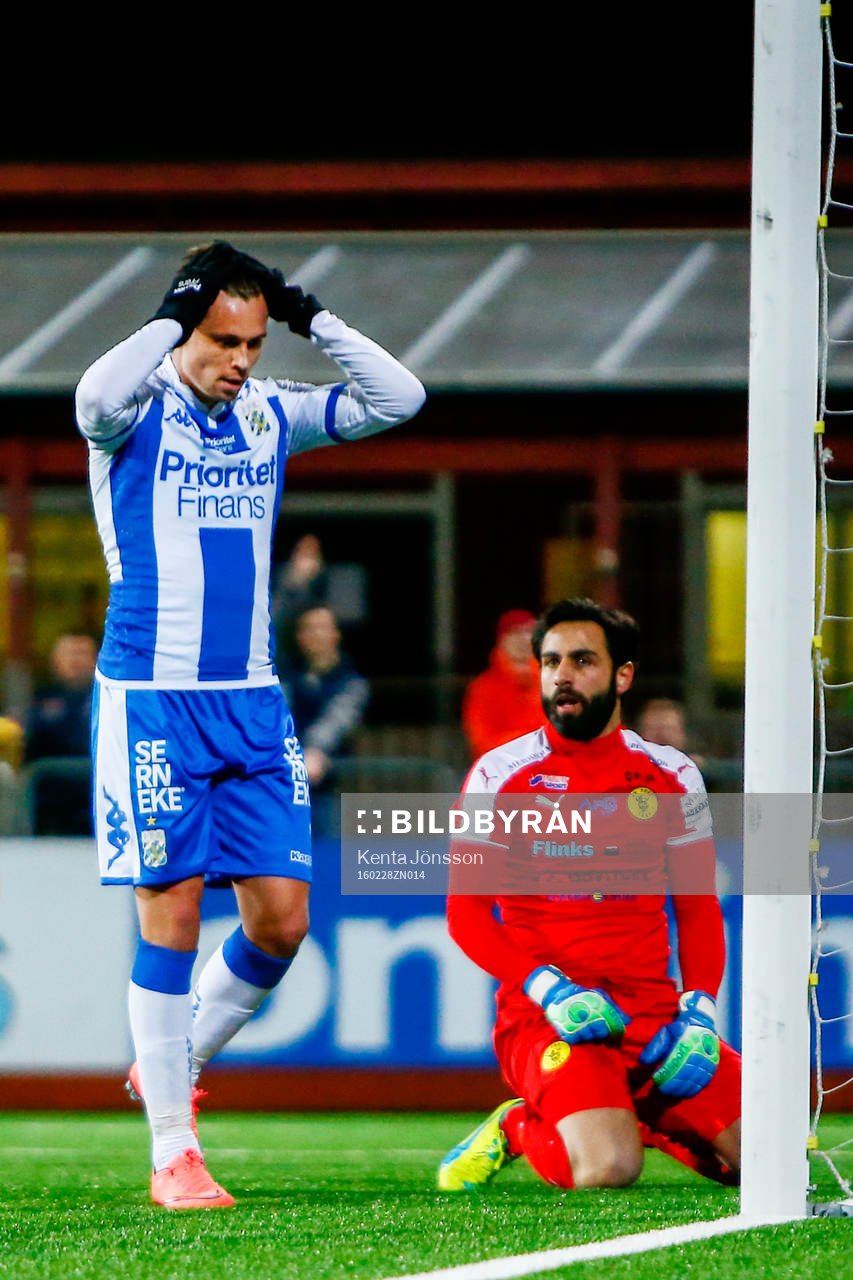 IFK Göteborgs Jakob Ankersen deppar en missad målchans