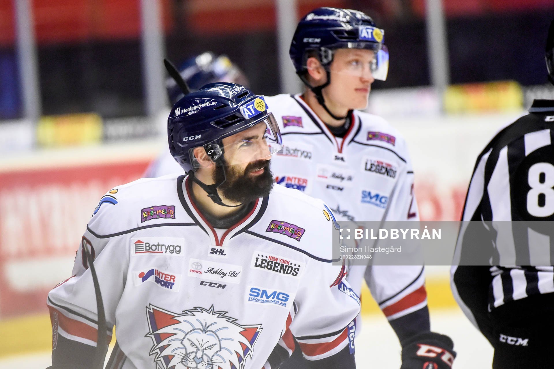Linköpings Daniel Rahimi jublar