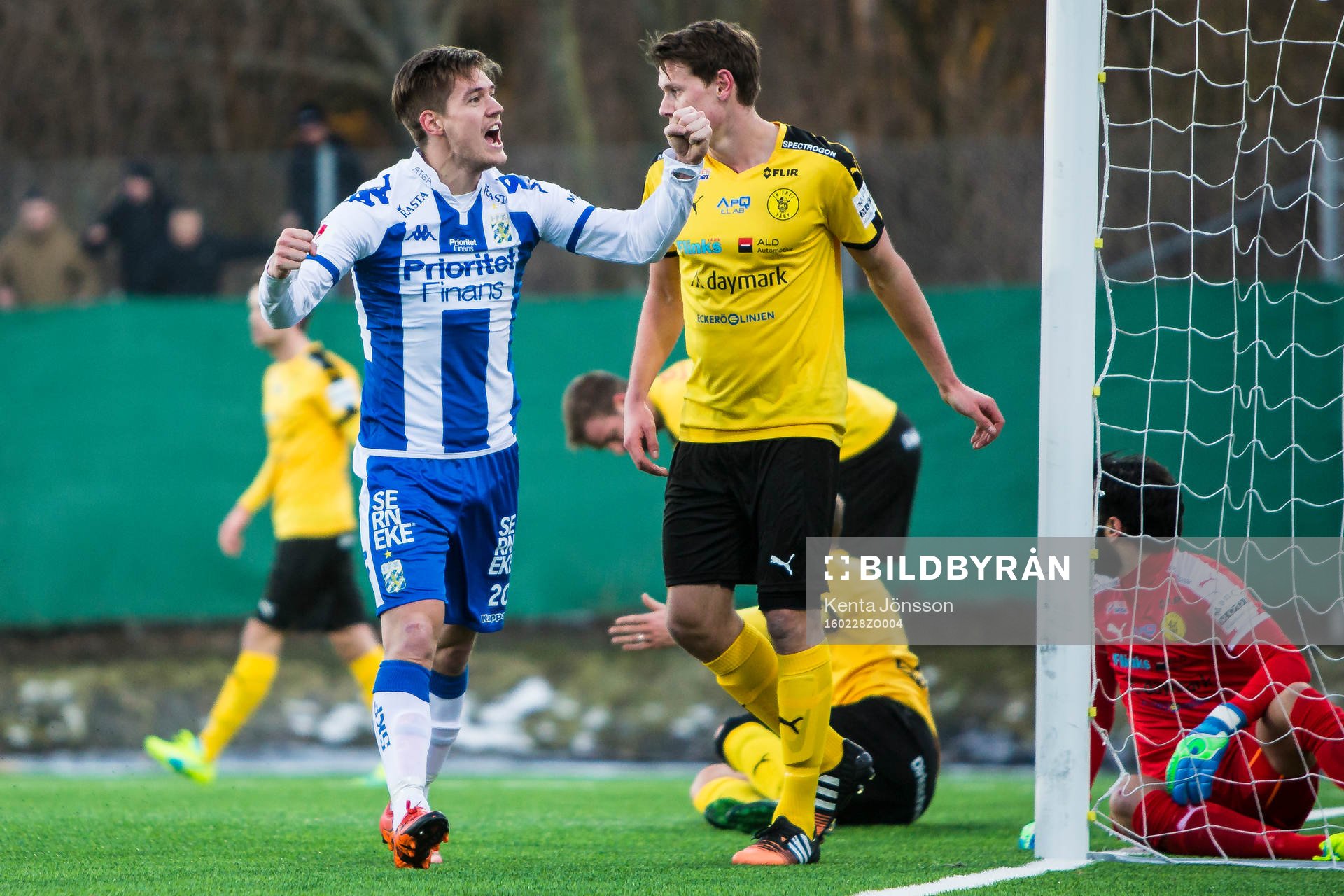 IFK Göteborgs Victor Sköld jublar