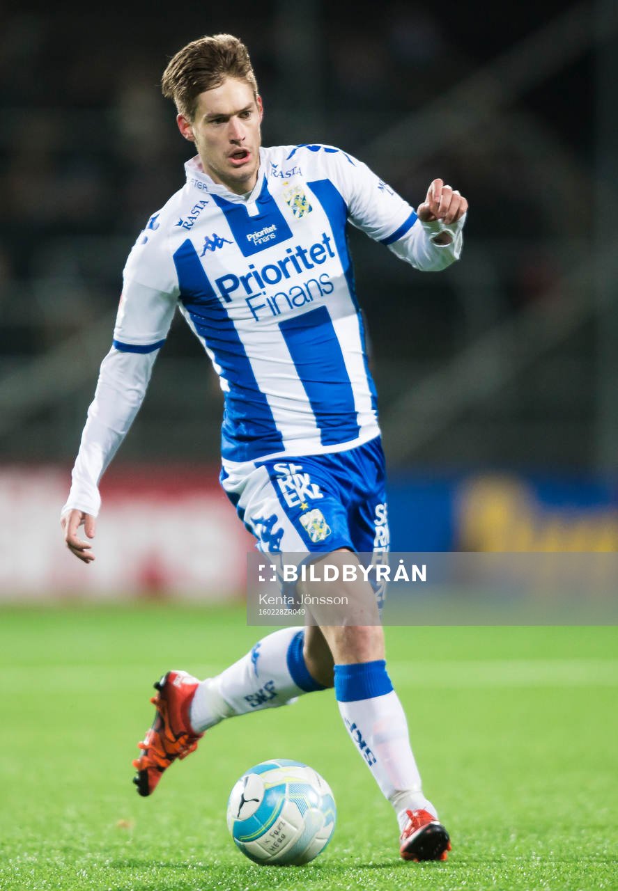 IFK Göteborgs Victor Sköld i aktion