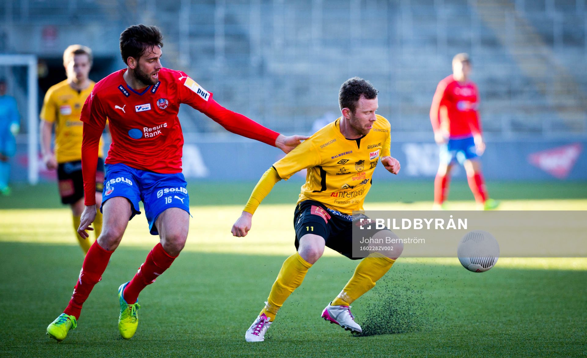 Helsingborgs Mikael Dahlberghet och Forwards Kristoffer