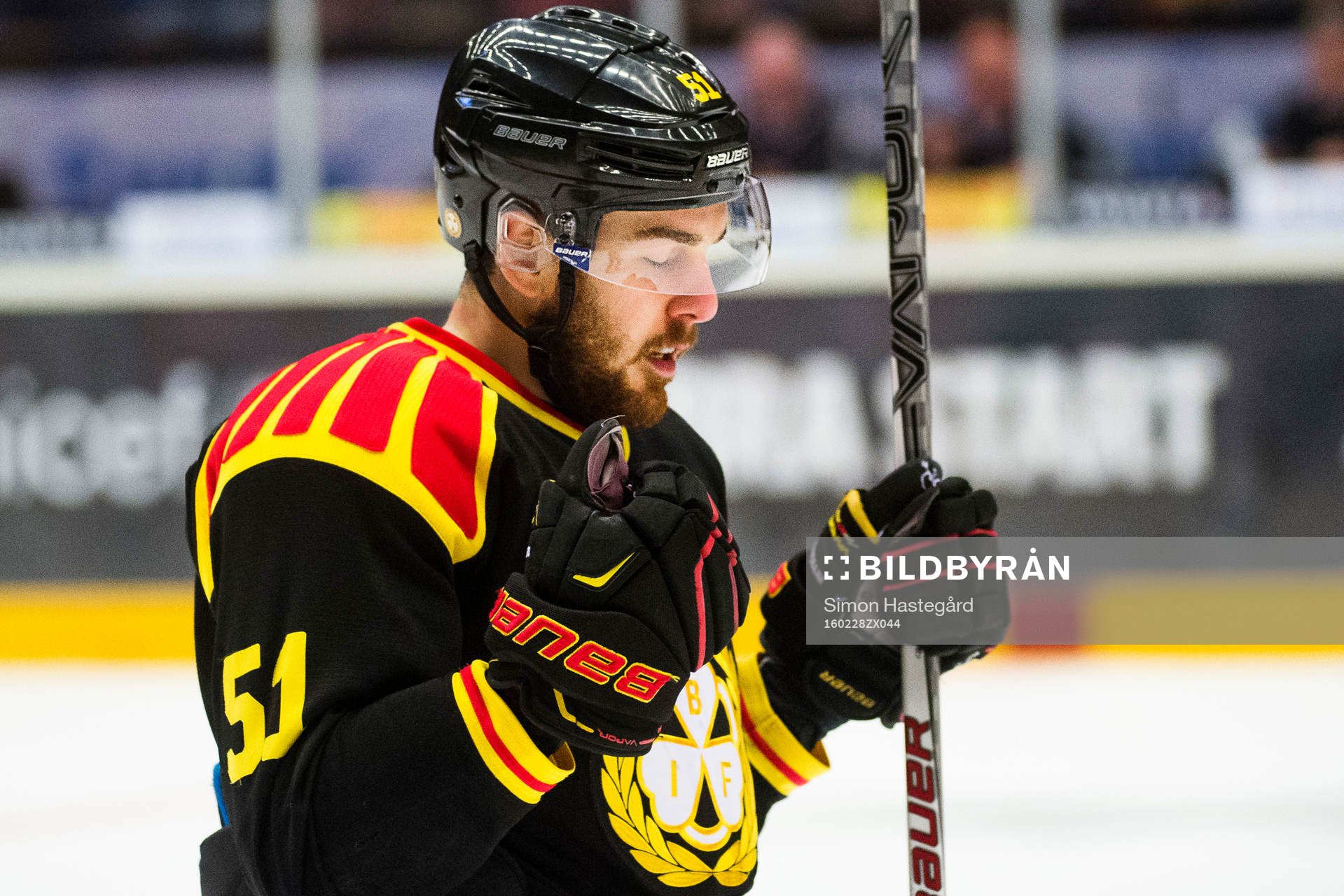 Brynäs Marc Zanetti jublar