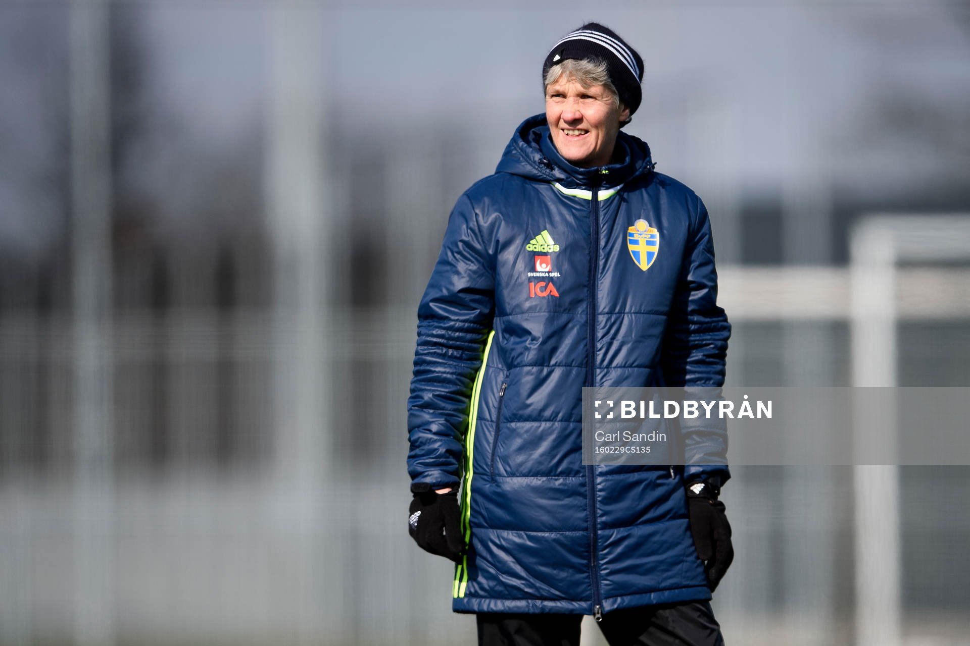 Sveriges förbundskapten Pia Sundhage