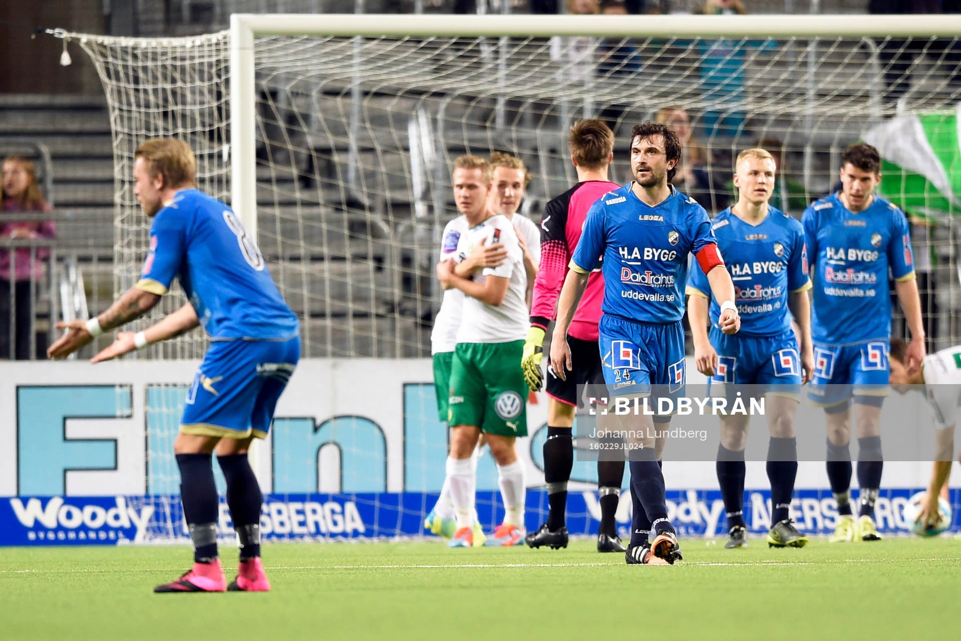 Ljungskiles Mattias Pedersén deppar och Hammarbys Erik