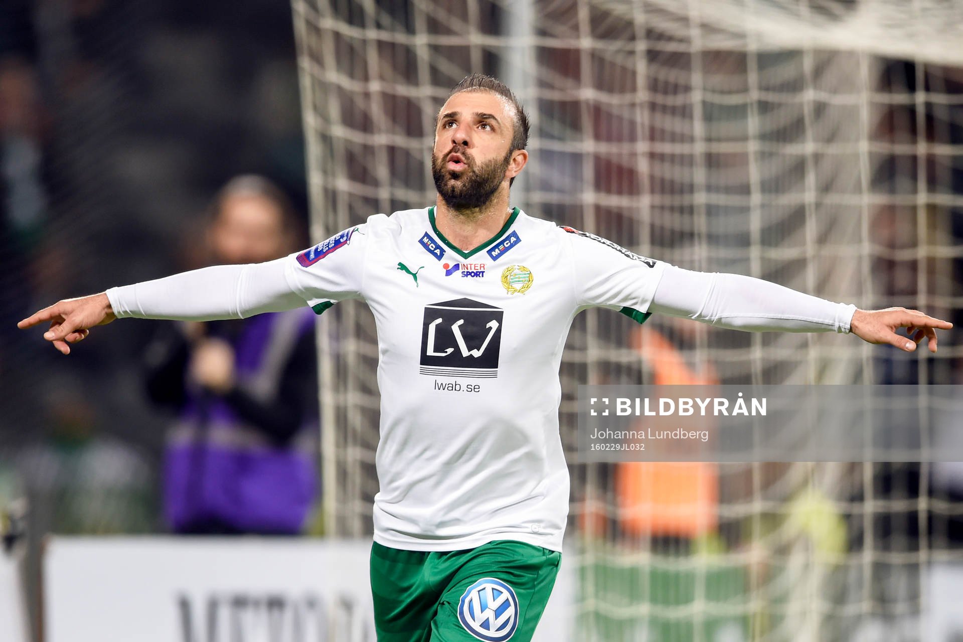 Hammarbys Kennedy Bakircioglu jublar