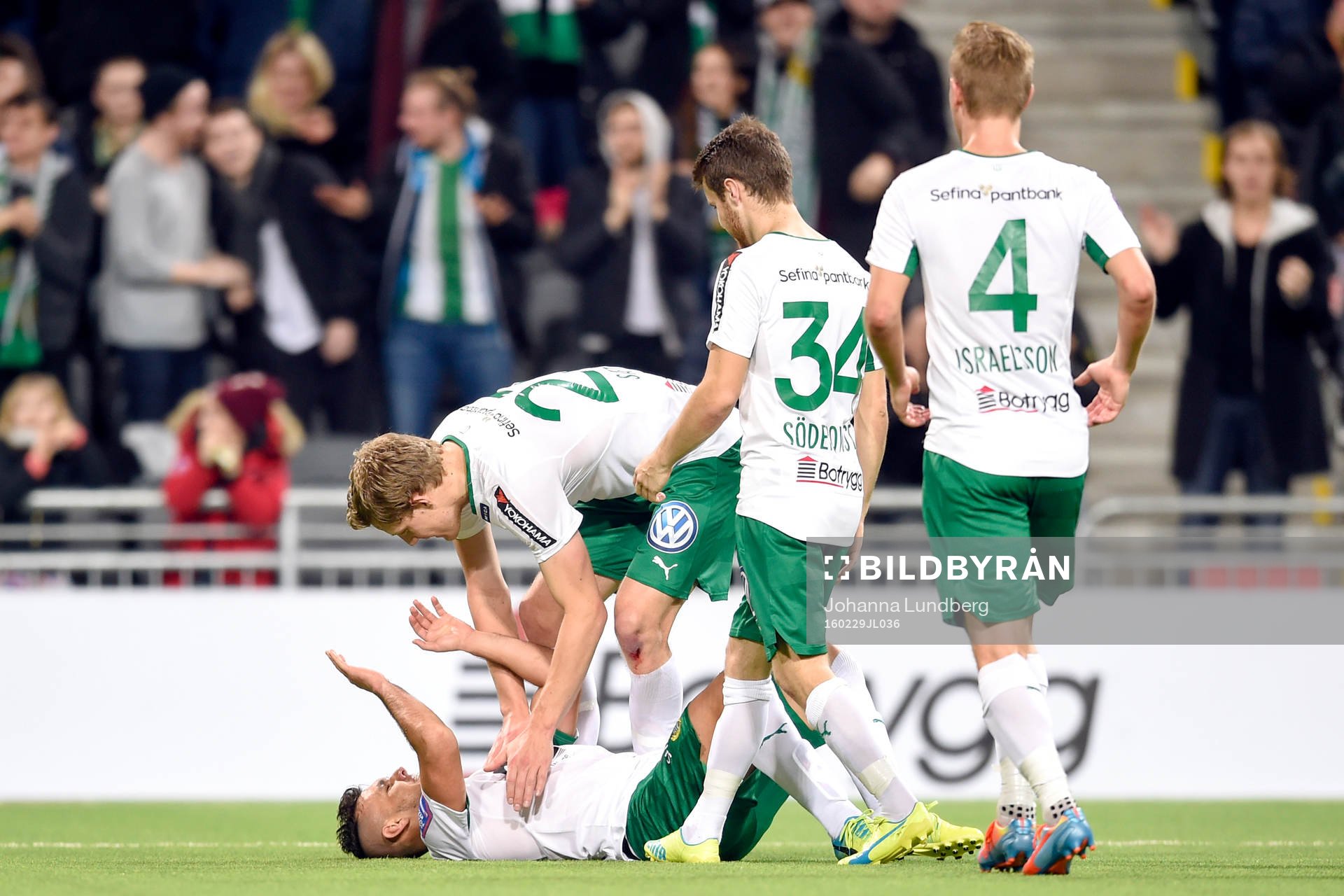 Hammarbys Alexssander Medeiros de Azeredo har dragits ner