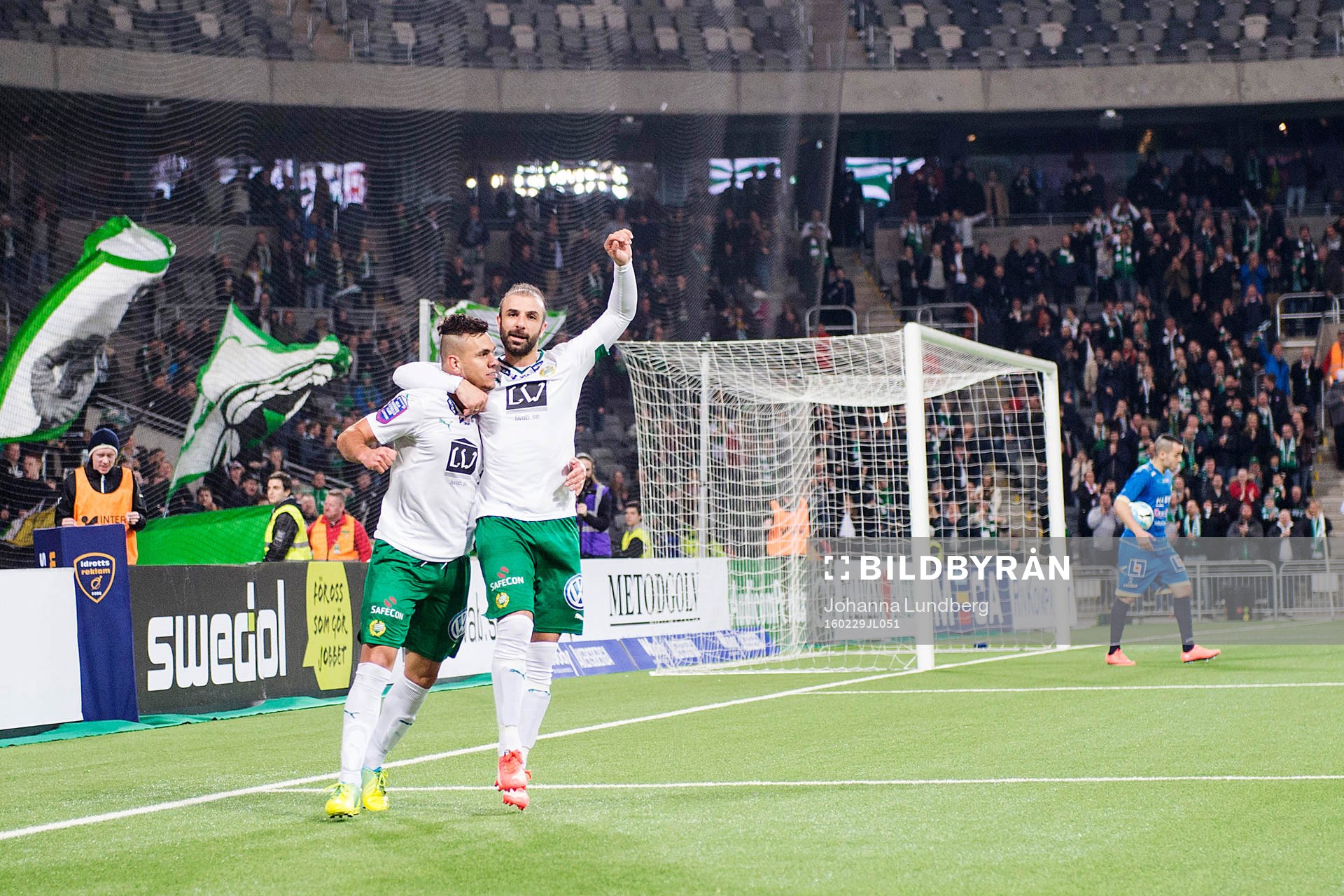 Hammarbys Alexssander Medeiros de Azeredo och Kennedy