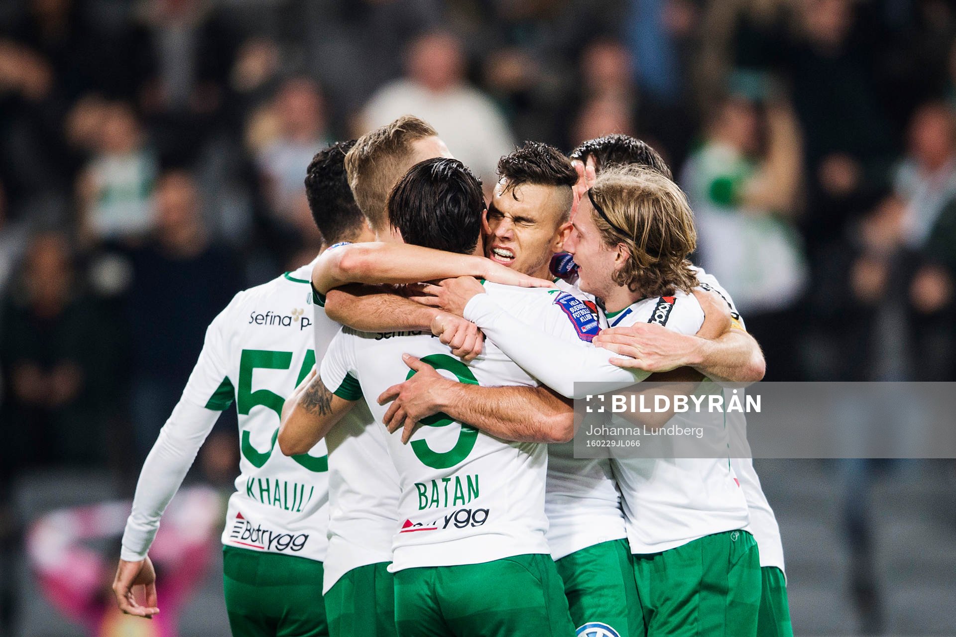 Hammarbys Alexssander Medeiros de Azeredo jublar
