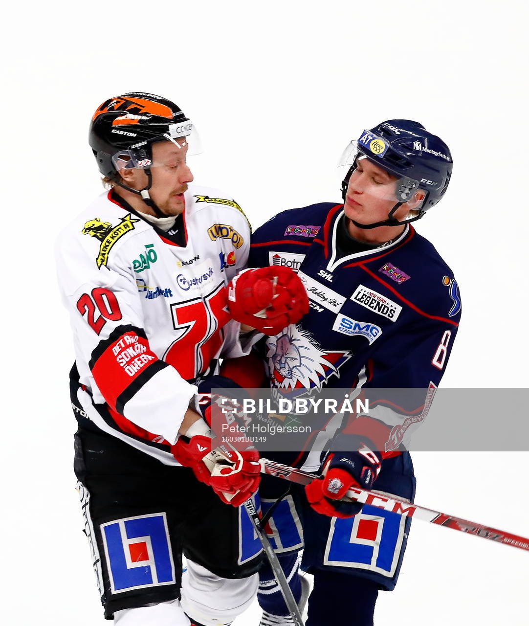 Örebros Marcus Weinstock och Linköpings Gustav Forsling