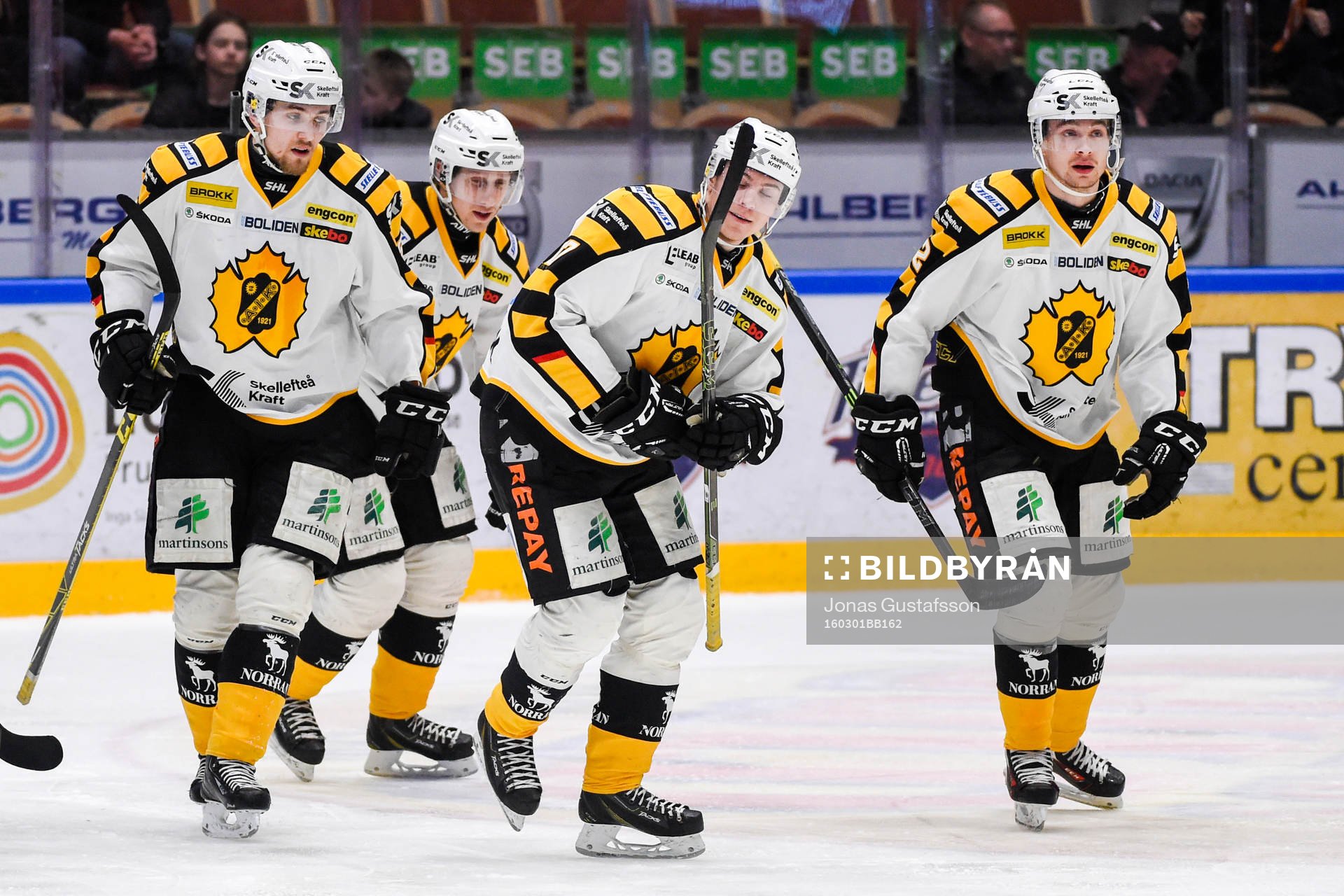 Skellefteås Pär Lindholm jublar