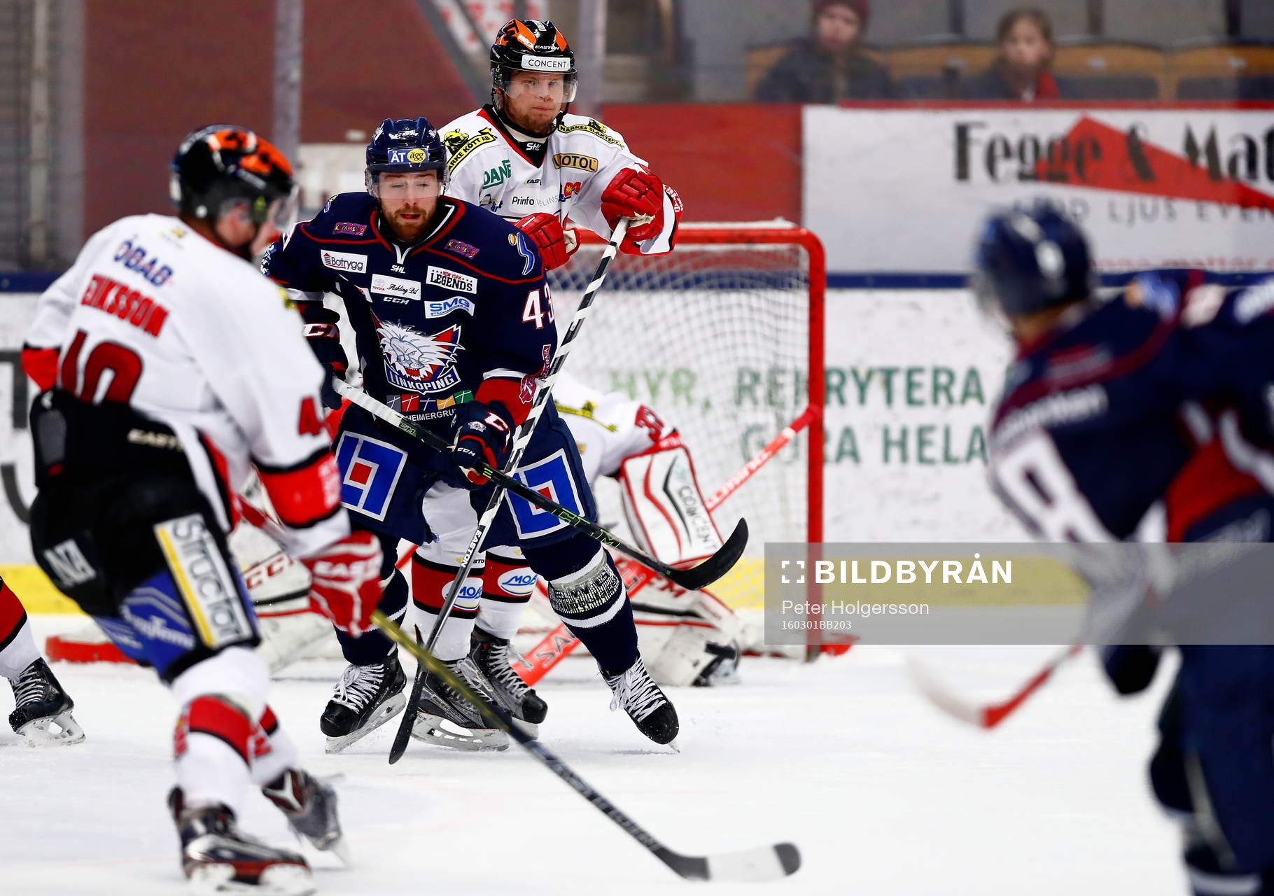 Linköpings Gustav Forsling gör mål 2-1