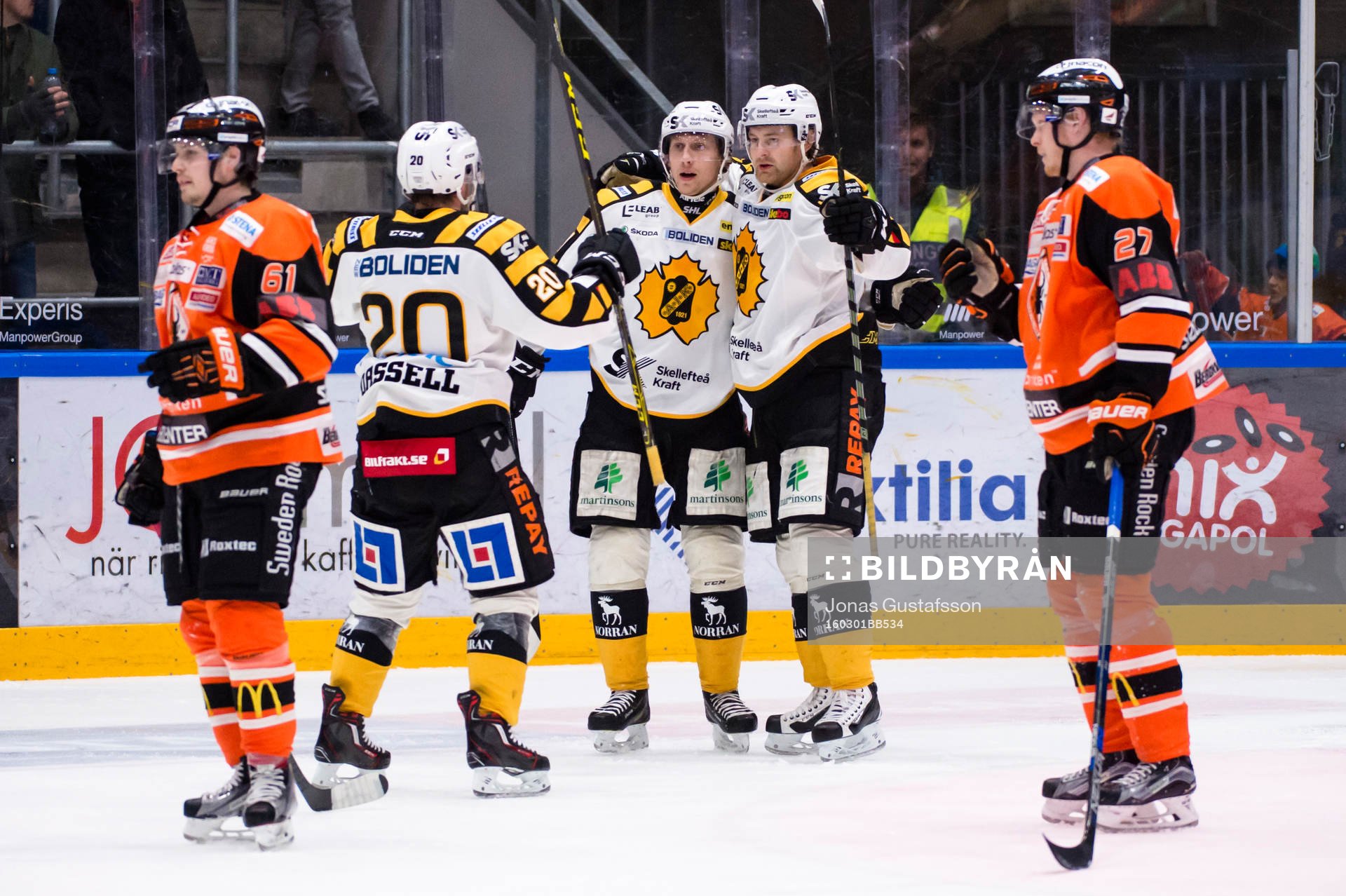 Skellefteås Mattias Ritola har gjort 2-2