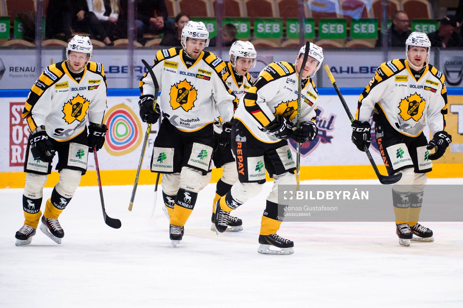 Skellefteås Pär Lindholm gör 1-0