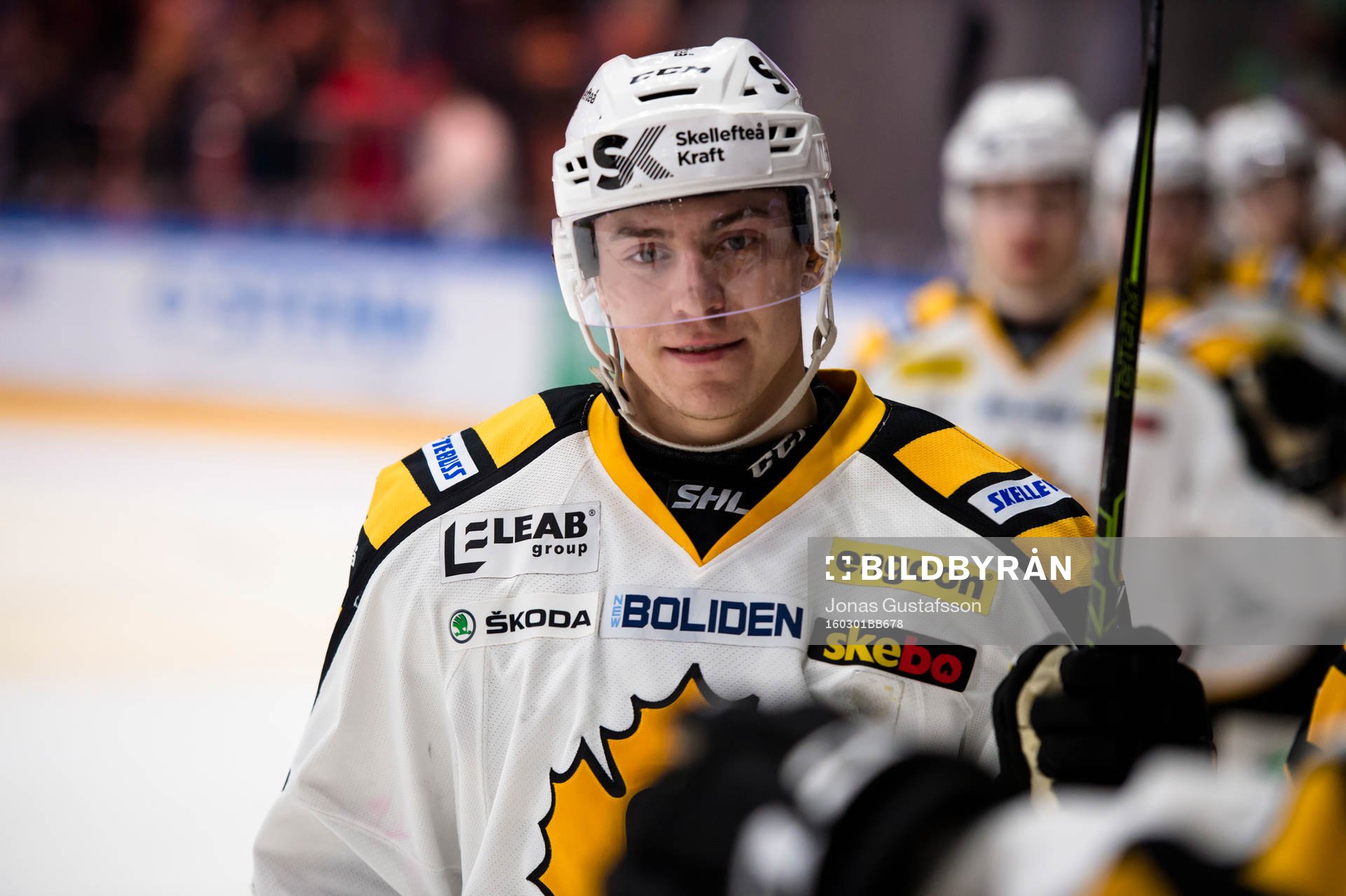 Skellefteås Pär Lindholm gör 1-0