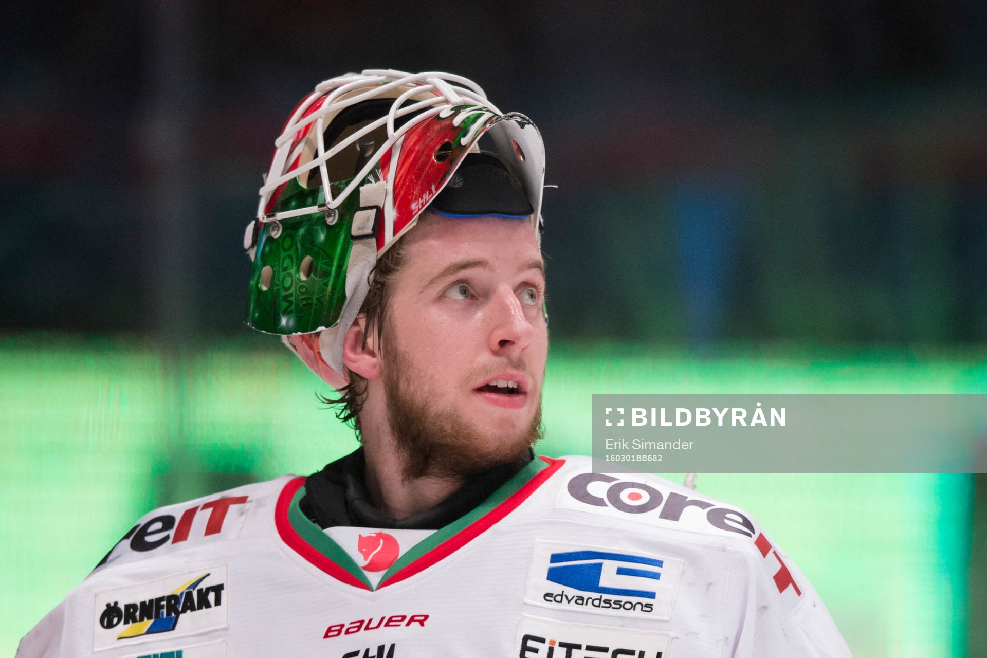 Modos målvakt Adam Reideborn
