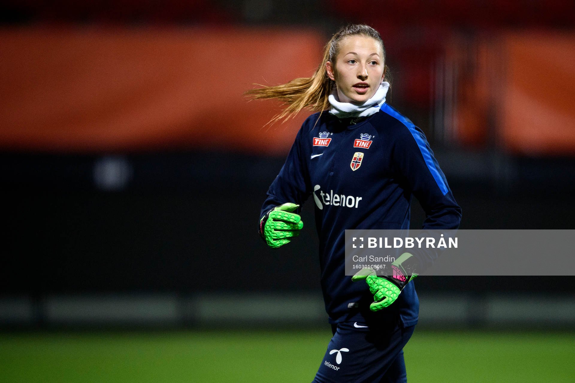 Norges målvakt Cecilie Fiskerstrand