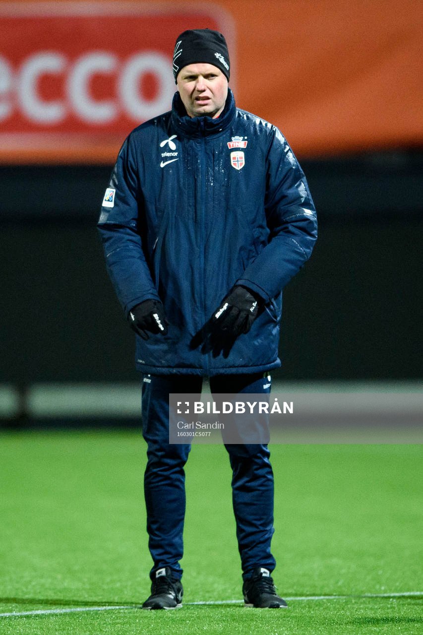 Norges förbundskapten Roger Finjord
