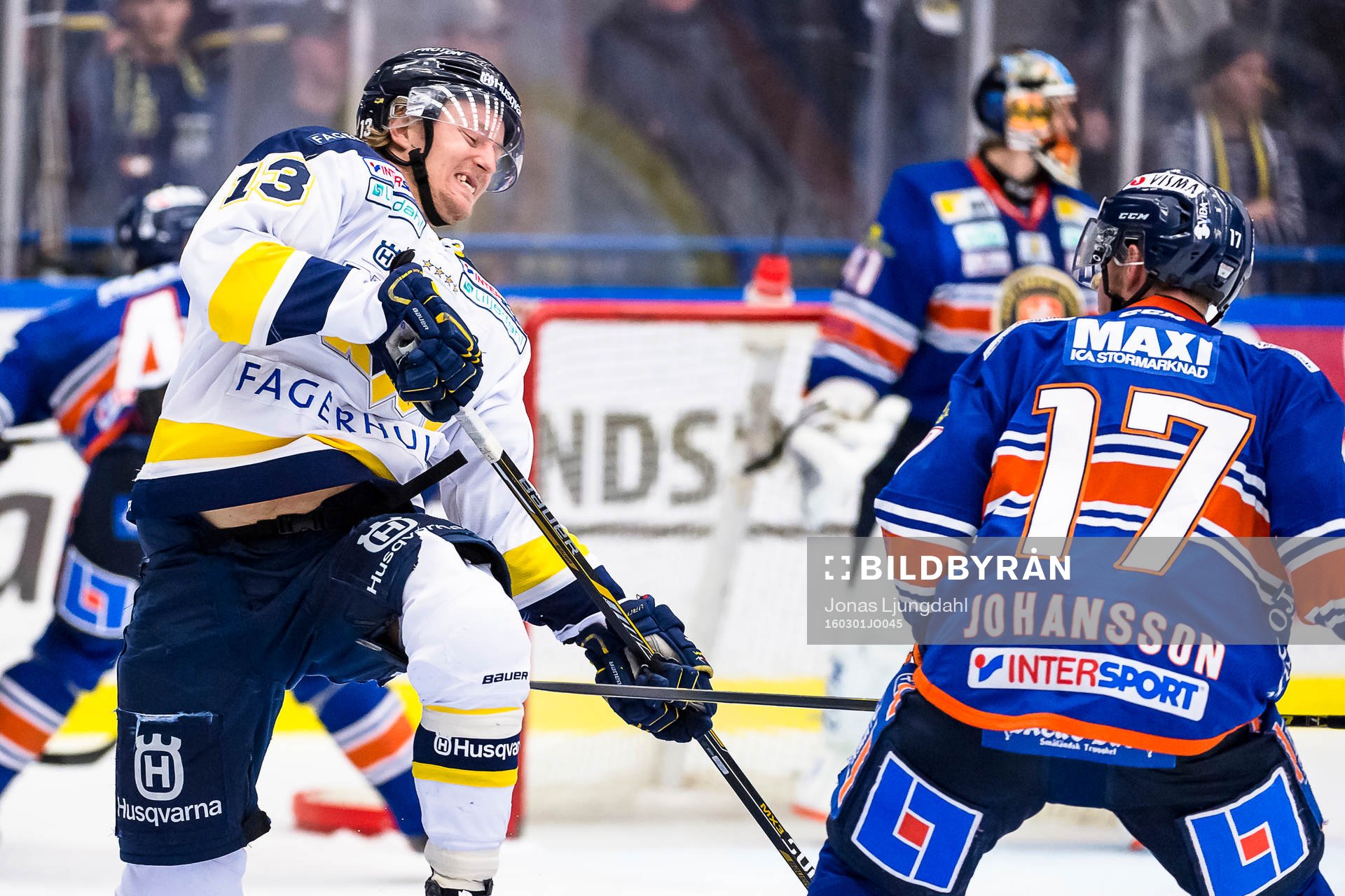 s Oscar Sundh  och Växjös Alexander Johansson
