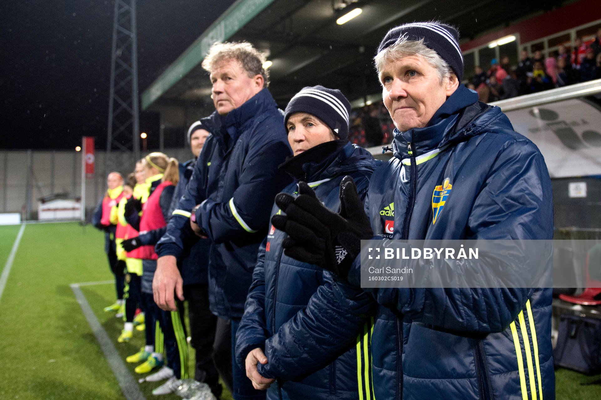 Sveriges förbundskapten Pia Sundhage