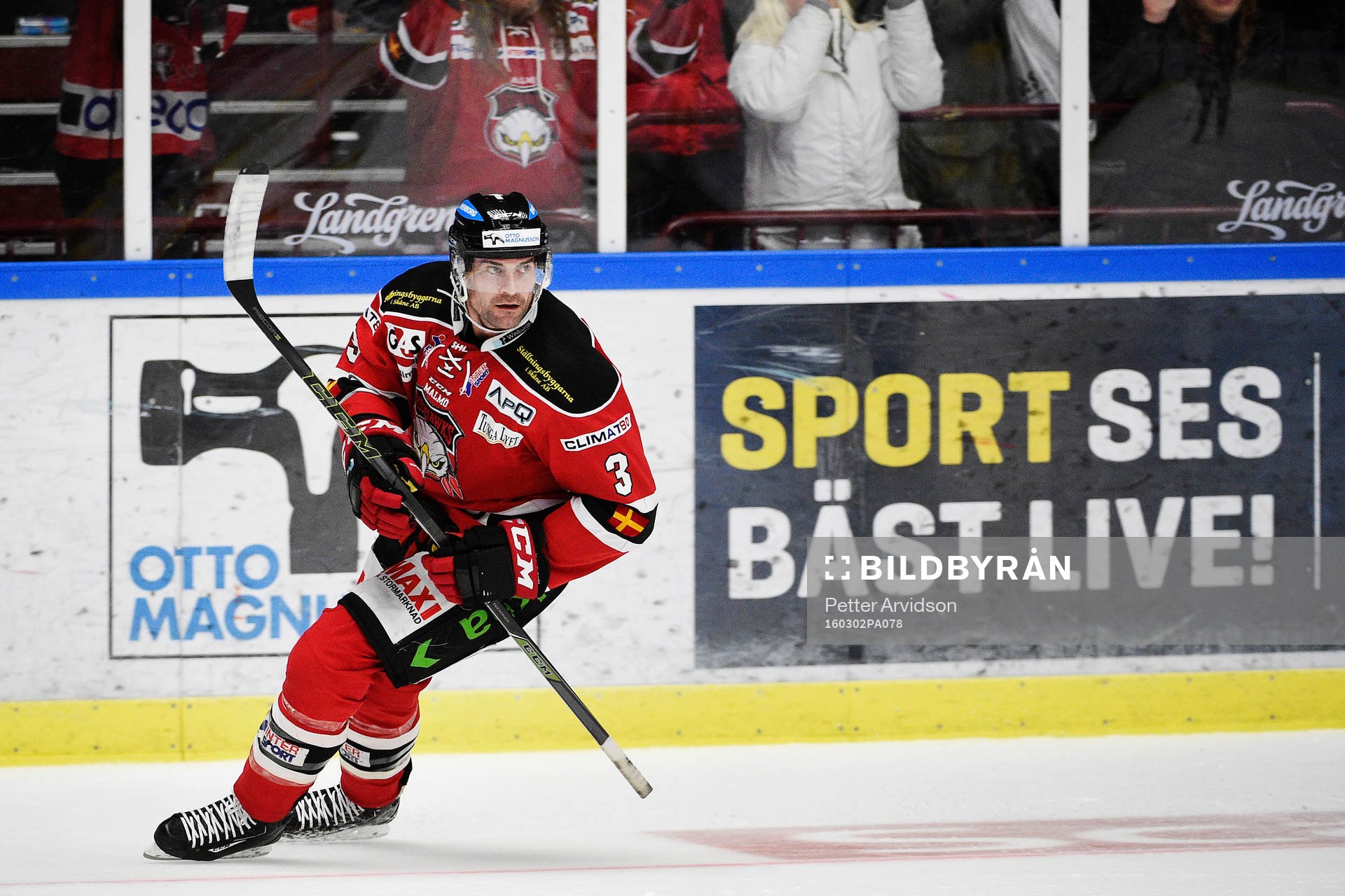 Malmö Redhawks Kent McDonell gör 5-3