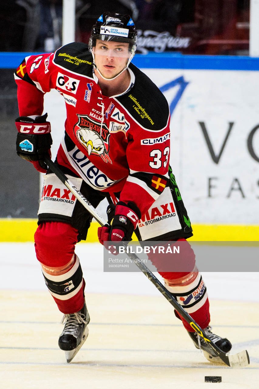 Malmö Redhawks Oliver Bohm
