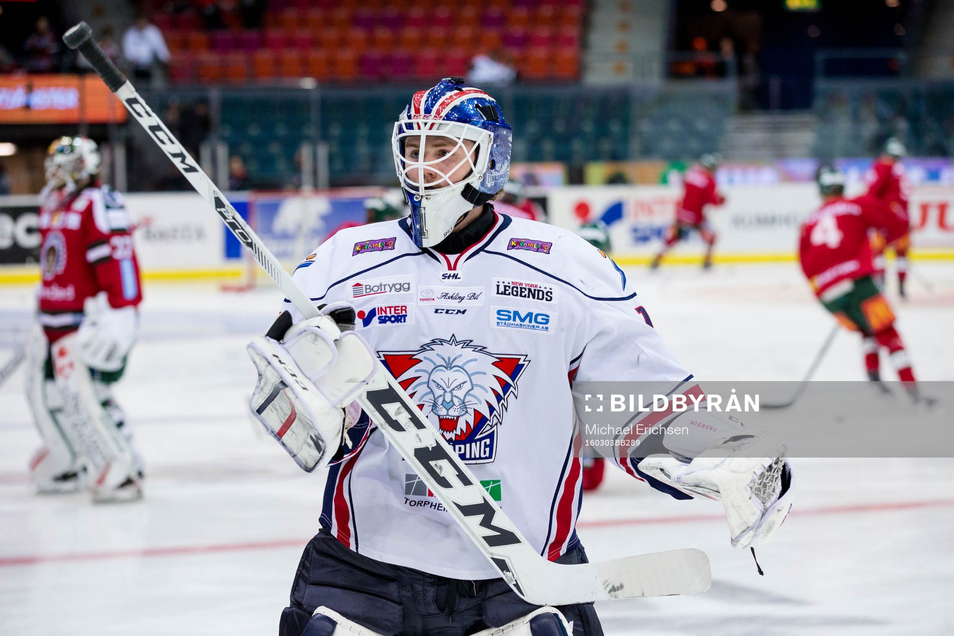 Linköpings målvakt Marcus Högberg