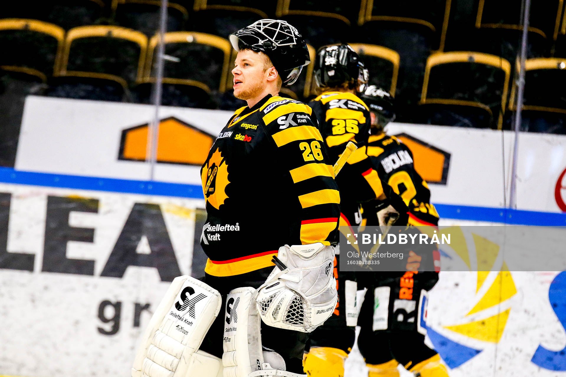 Skellefteås målvakt Johan Backlund