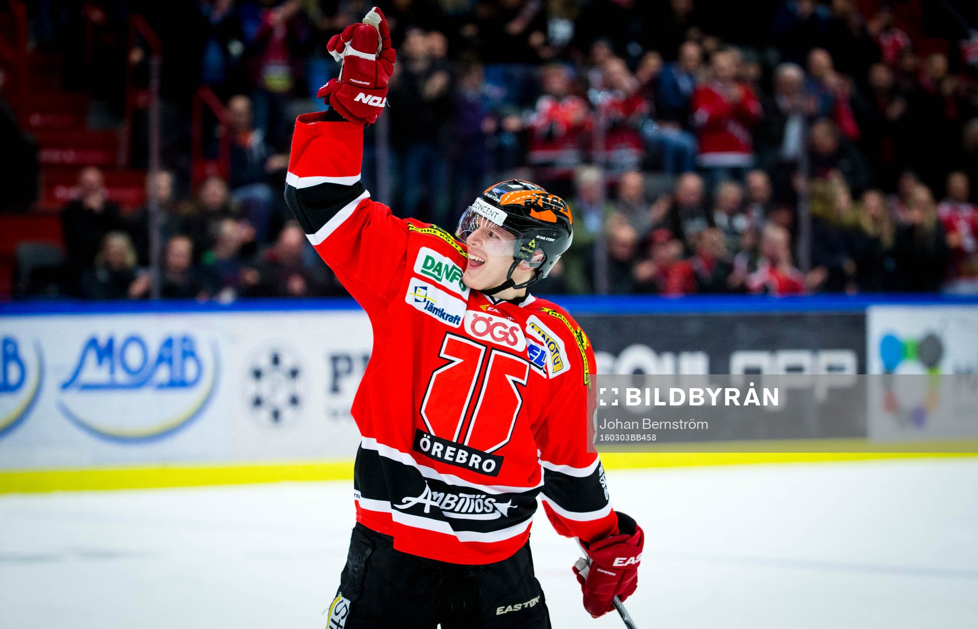 Örebros Jakub Krejcik gör 2-0 och jublar
