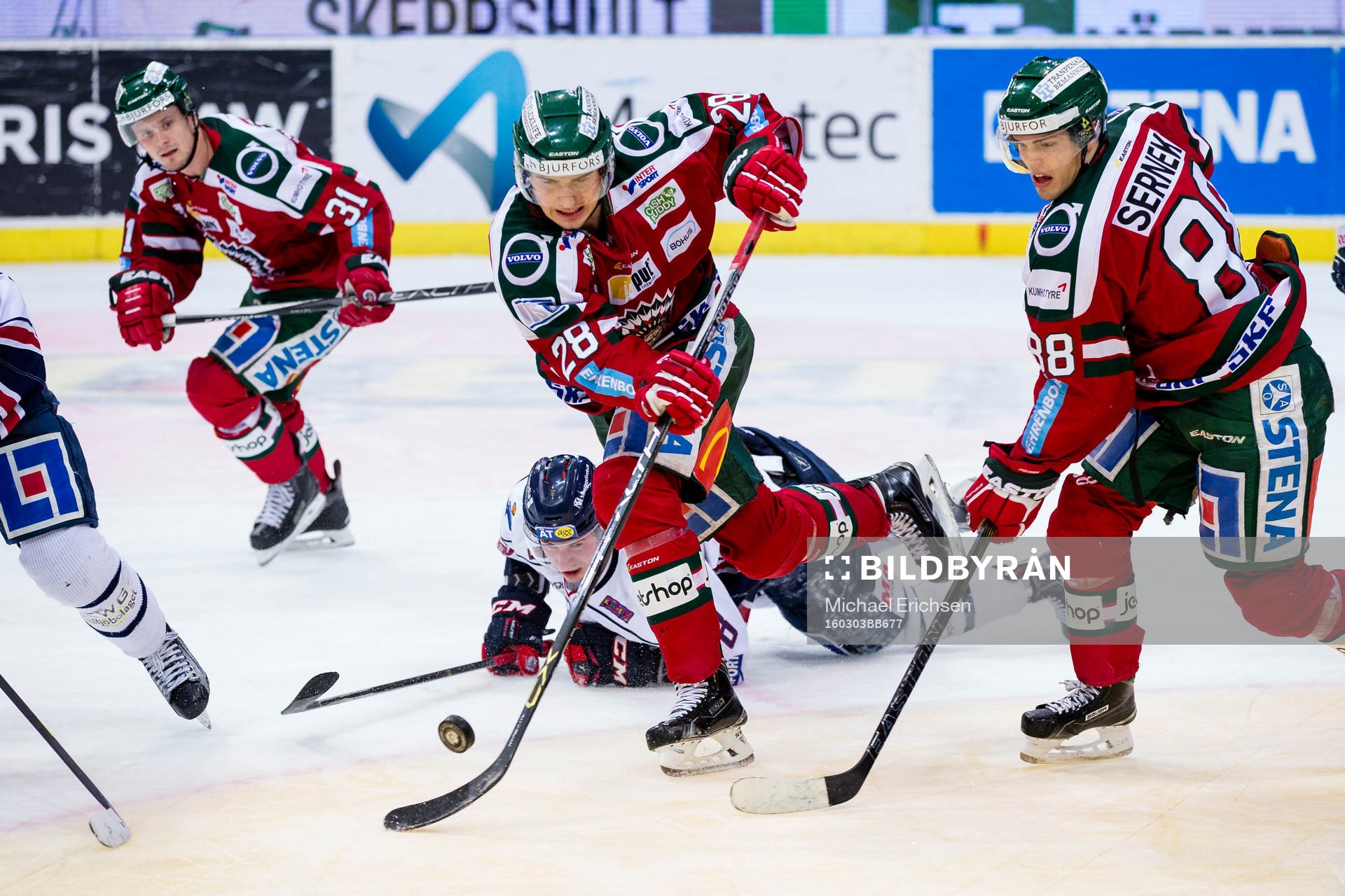 Frölundas Johan Sundström och Andreas Johnson