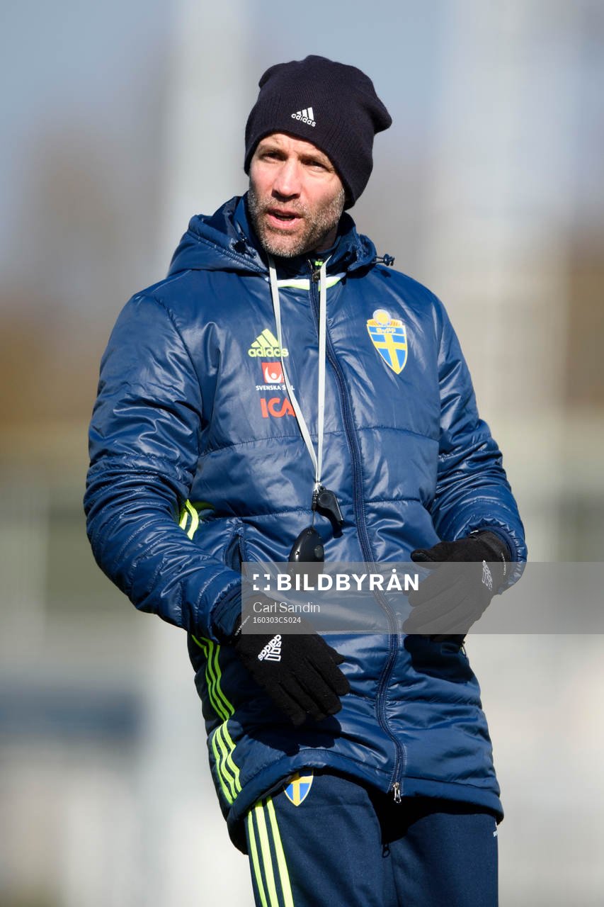 Sveriges tränare Mattis Demegård