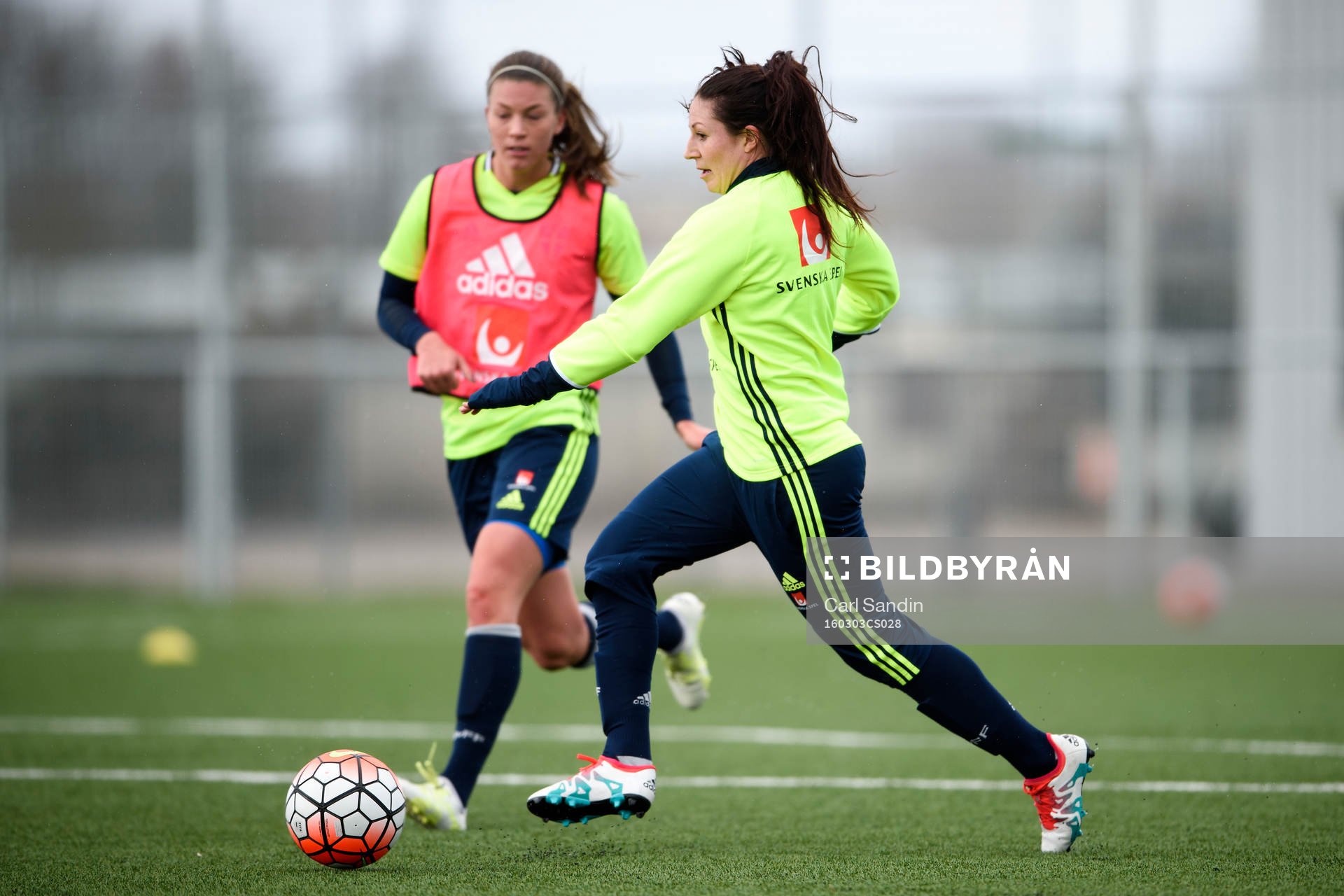 Sveriges Paulie Hammarlund och Josefin Johansson