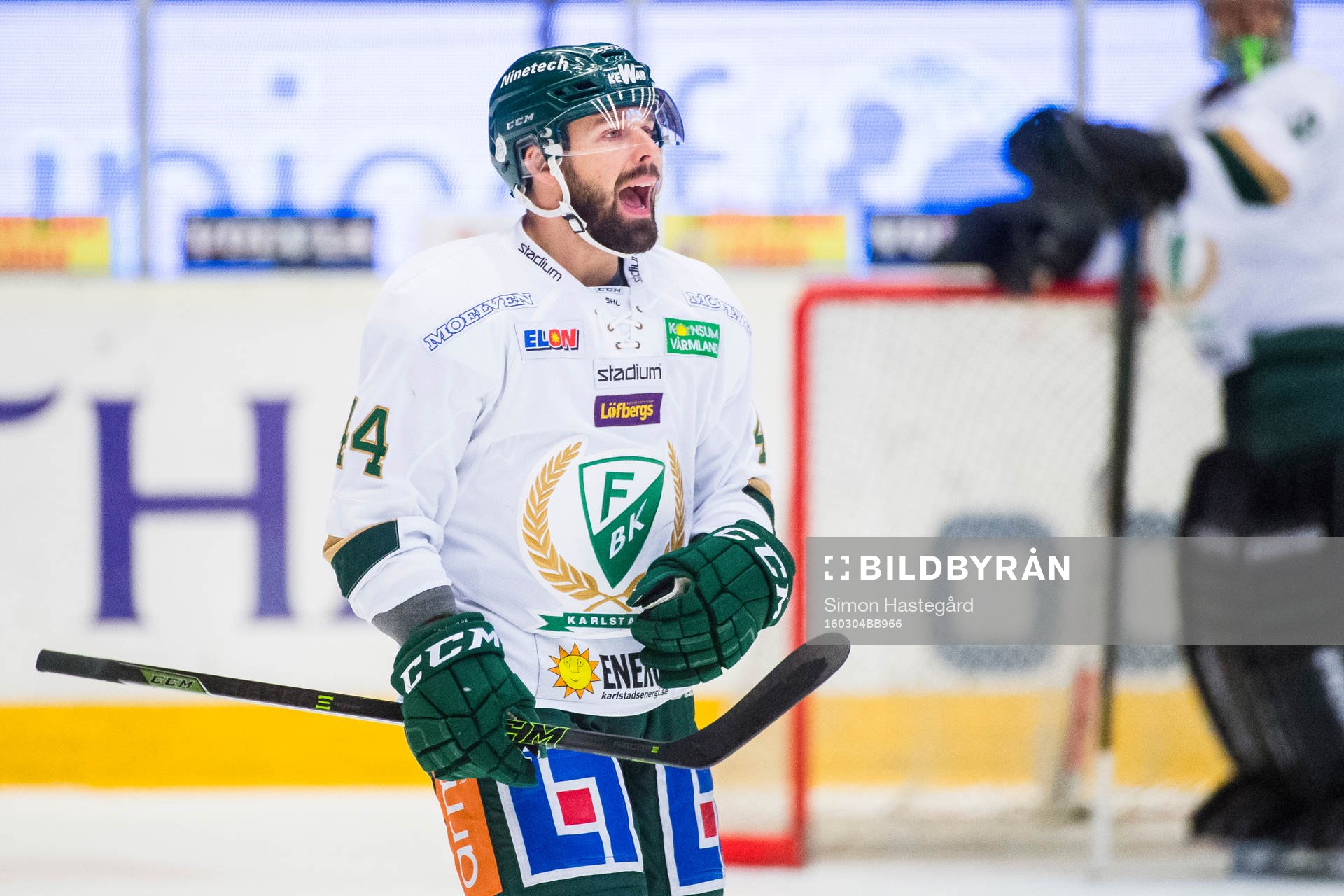 Färjestads Milan Gulas reagerar
