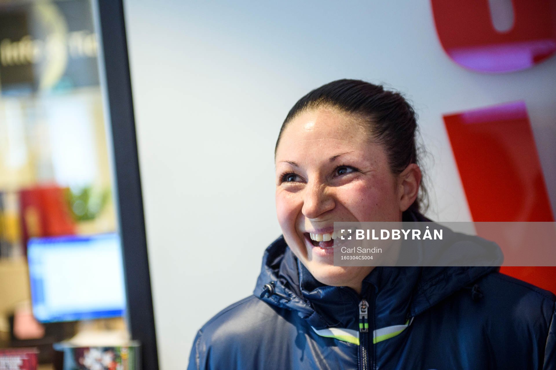 Sveriges Josefin Johansson bli intervjuad