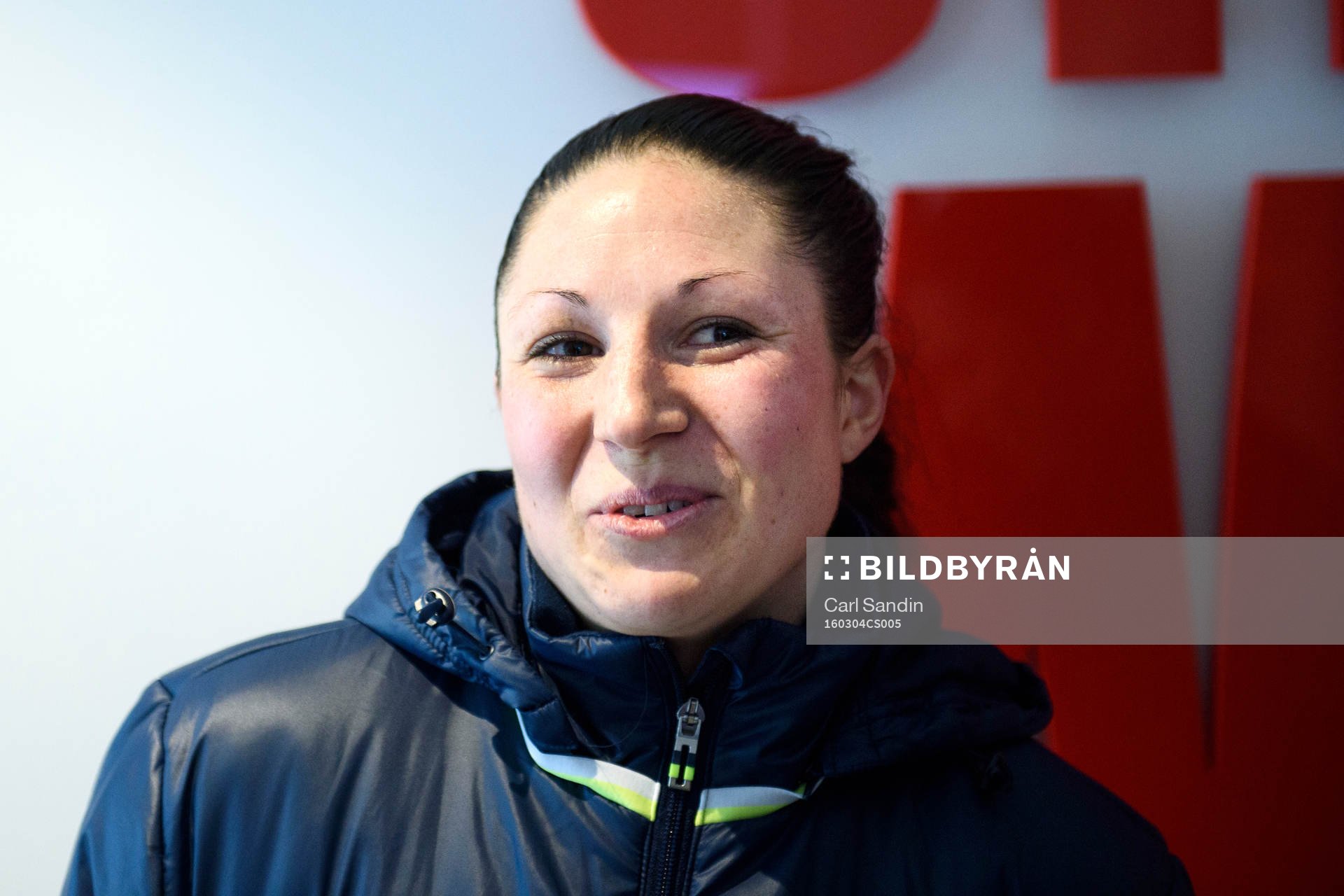 Sveriges Josefin Johansson bli intervjuad