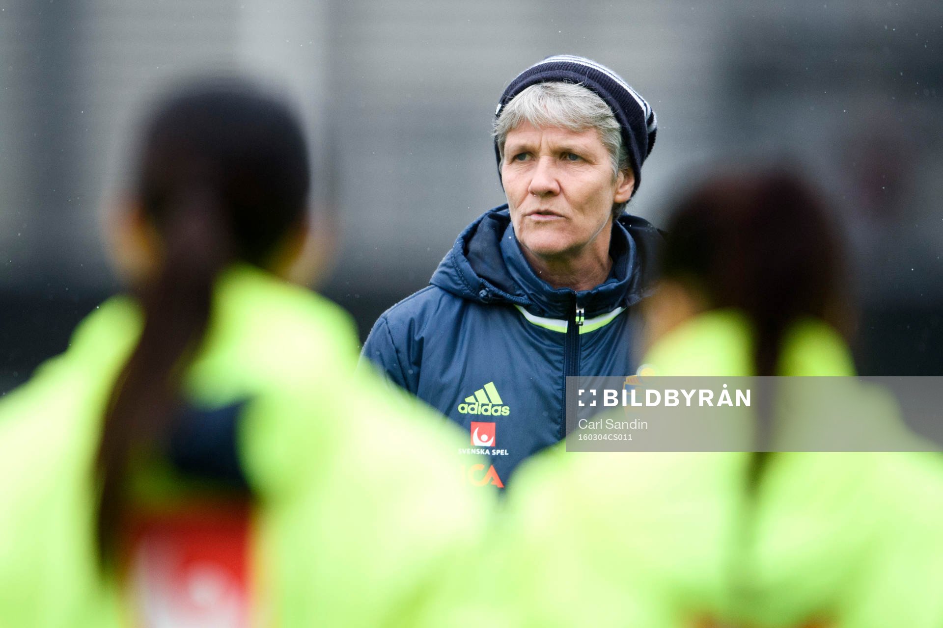 Sveriges förbundskapten Pia Sundhage