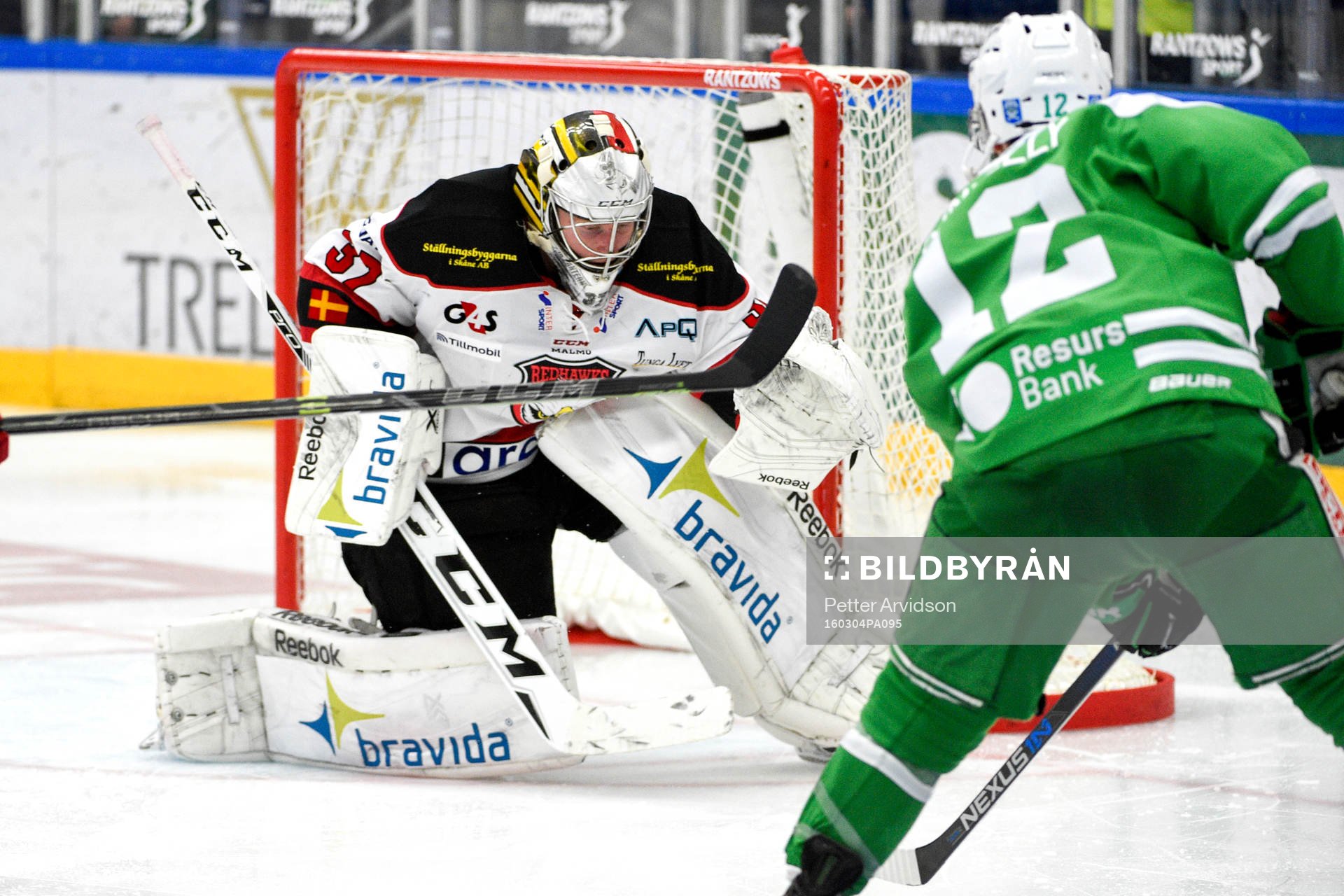 Rögles Jack Connolly gör 4-0 bakom Malmö Redhawks