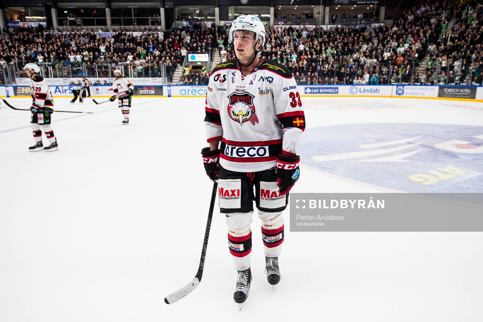 Malmö Redhawks Oliver Bohm deppar